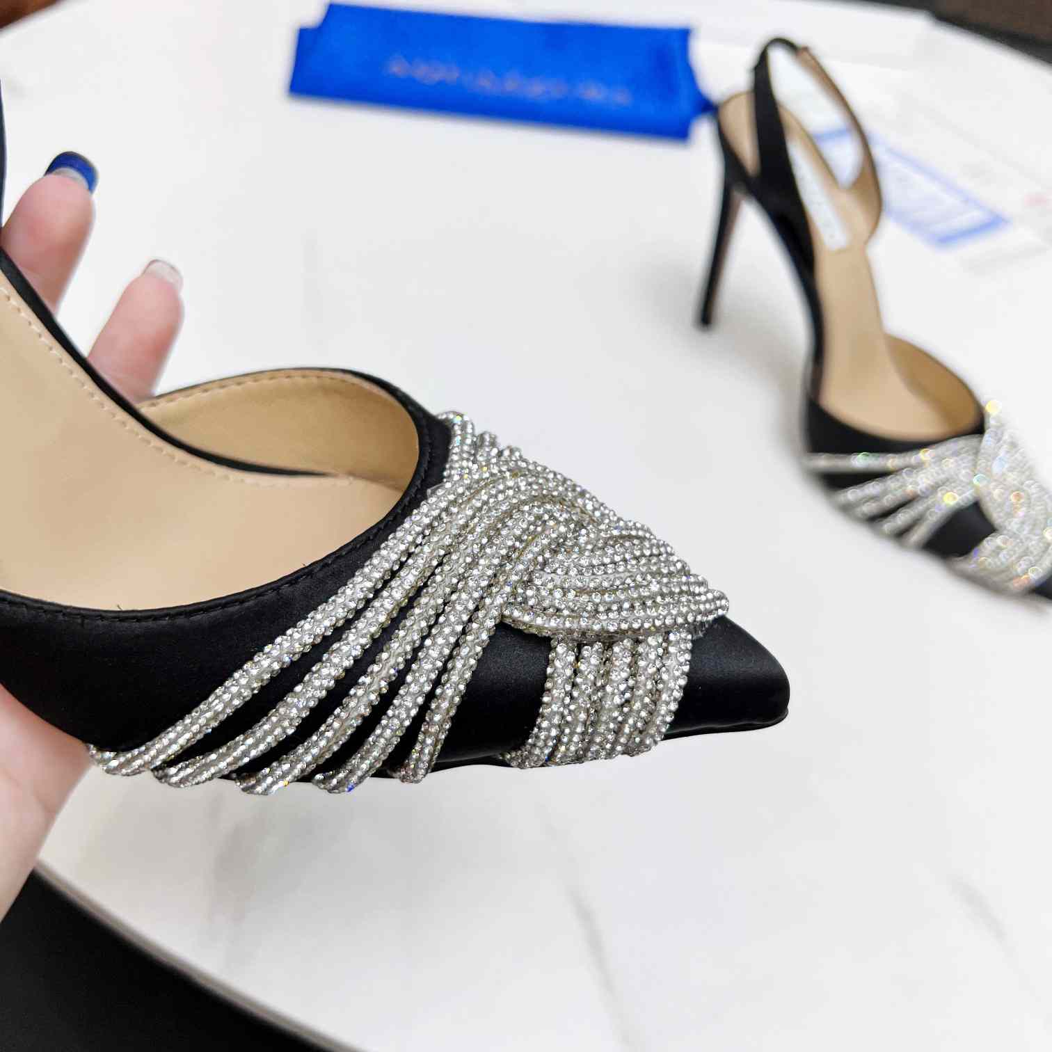 Aquazzura Gatsby Sling Satin - 