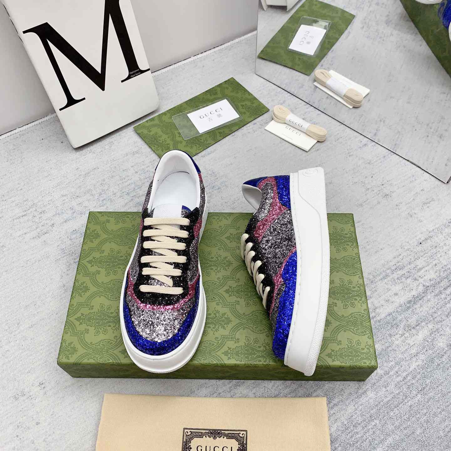Gucci Glitter Sneaker - 