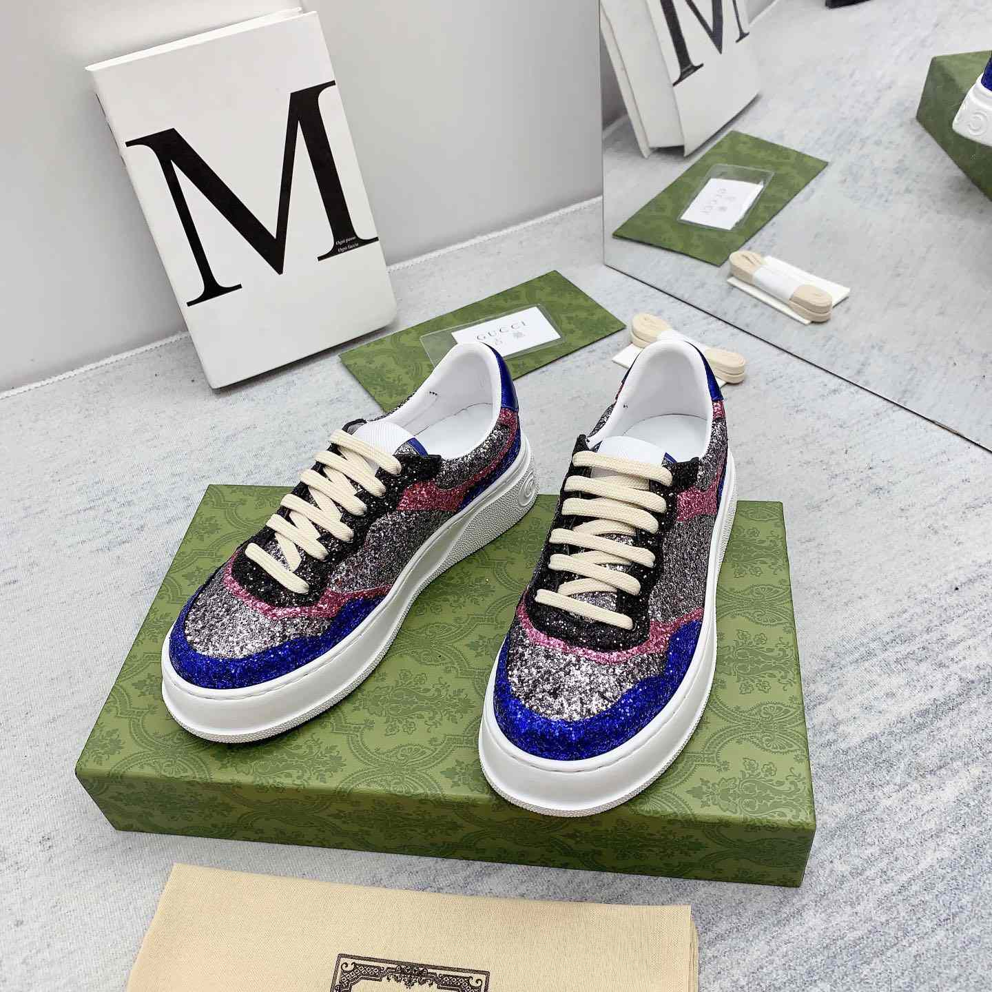 Gucci Glitter Sneaker - 