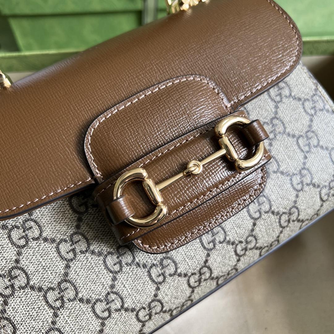 Gucci Horsebit 1955 Mini Bag(22x16x10.5cm) - 