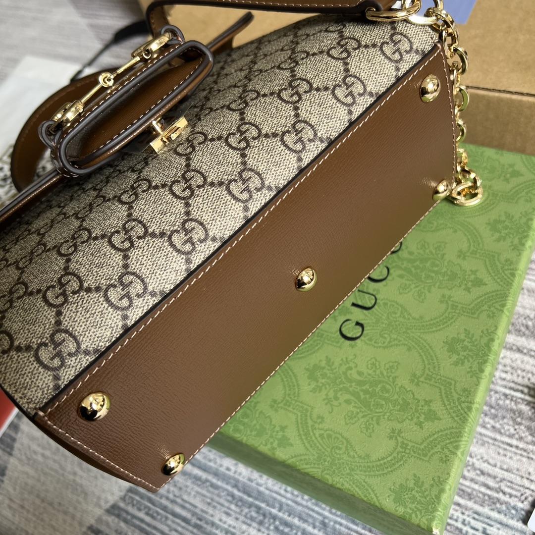 Gucci Horsebit 1955 Mini Bag(22x16x10.5cm) - 