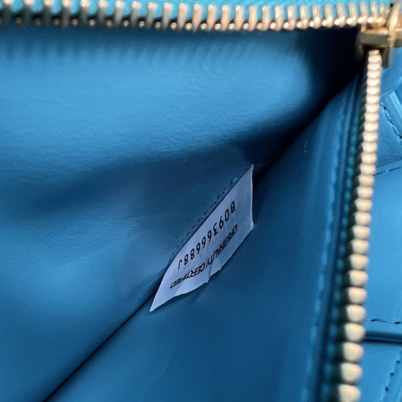Bottega Veneta Cassette Foulard Intreccio Leather Cross-Body Bag - 
