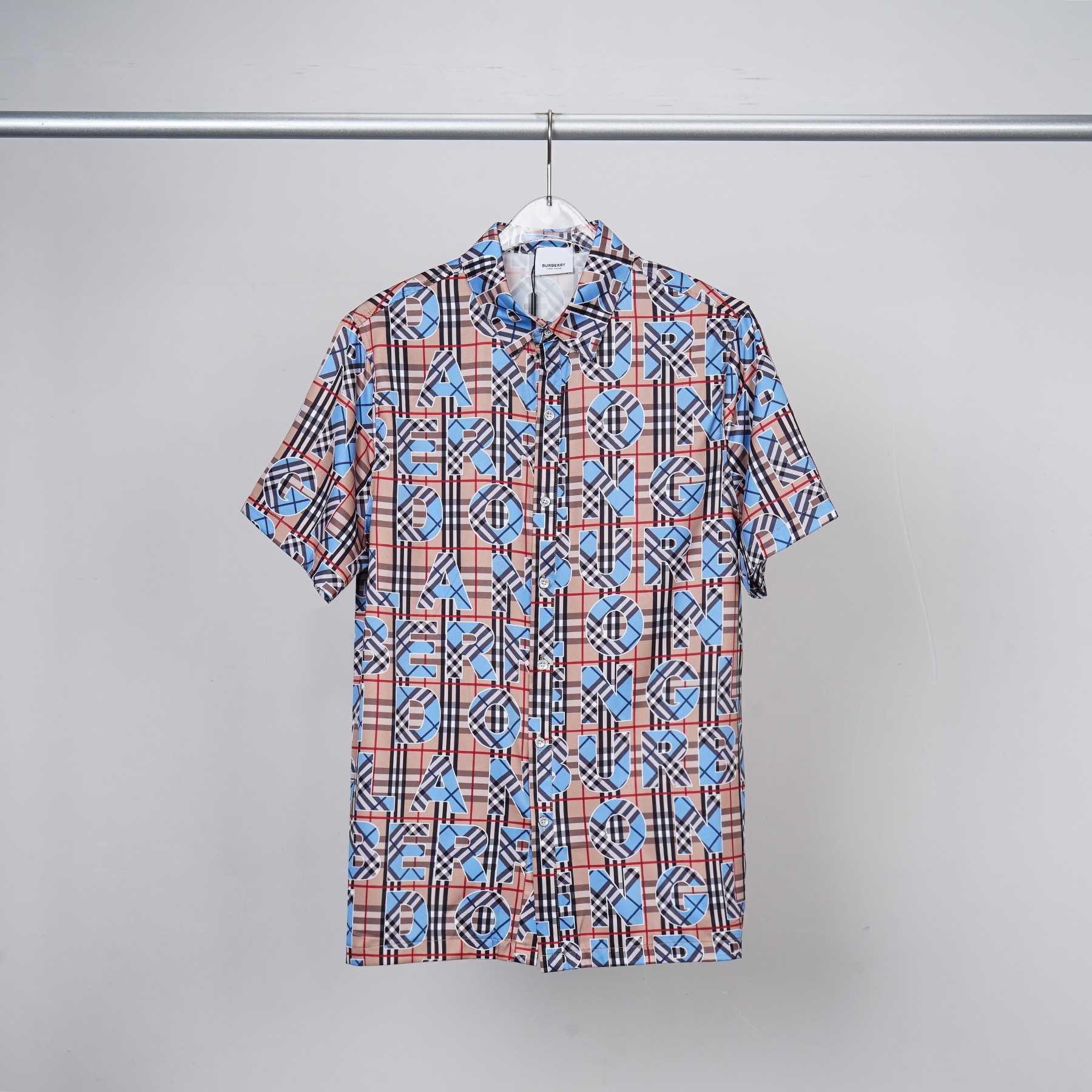 Burberry Vintage Check Logo Short Sleeve Shirt & Shorts - 