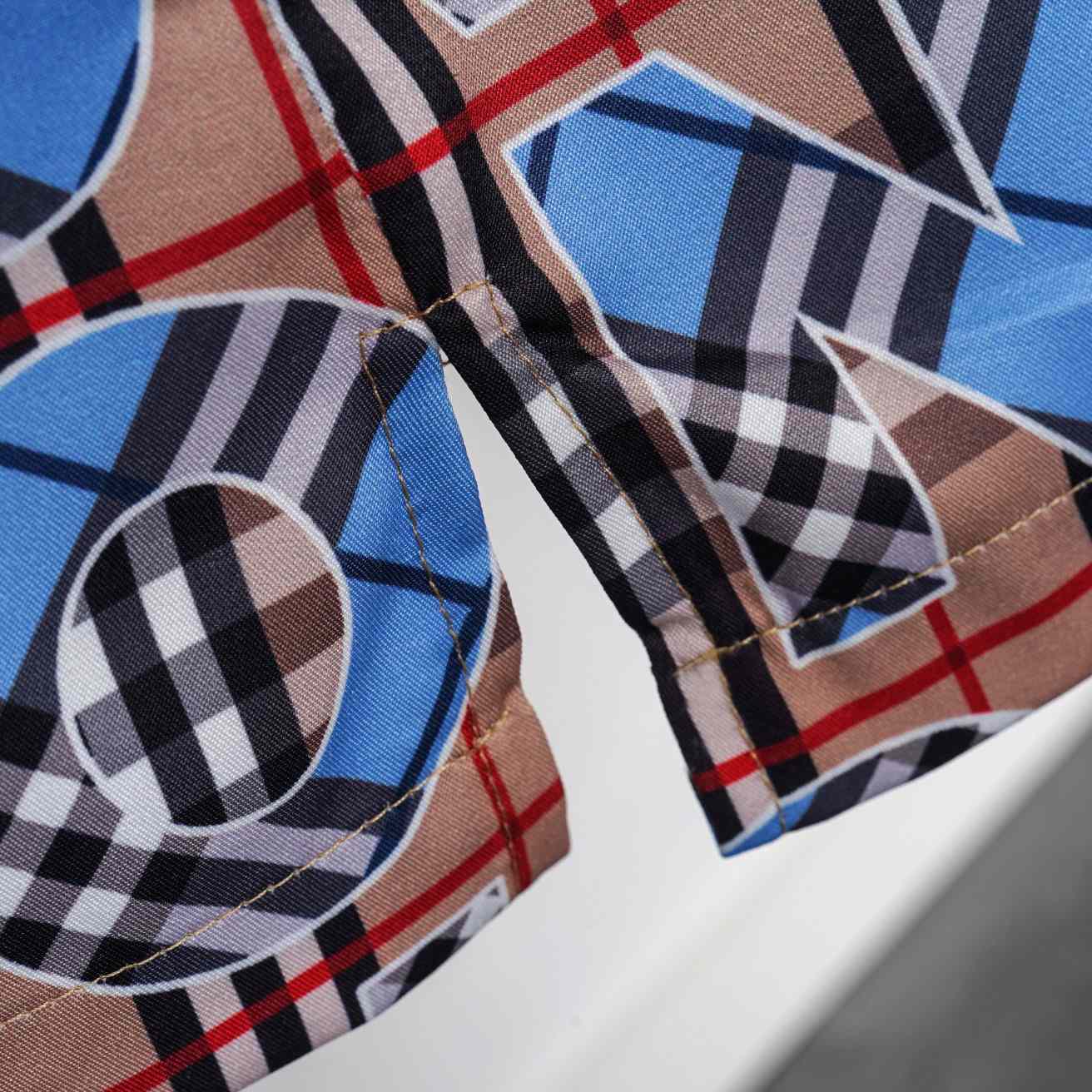 Burberry Vintage Check Logo Short Sleeve Shirt & Shorts - 