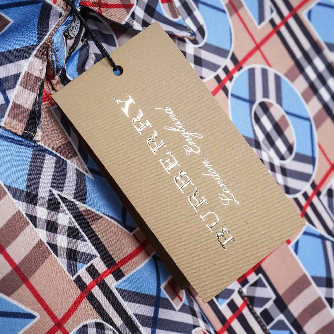 Burberry Vintage Check Logo Short Sleeve Shirt & Shorts - 