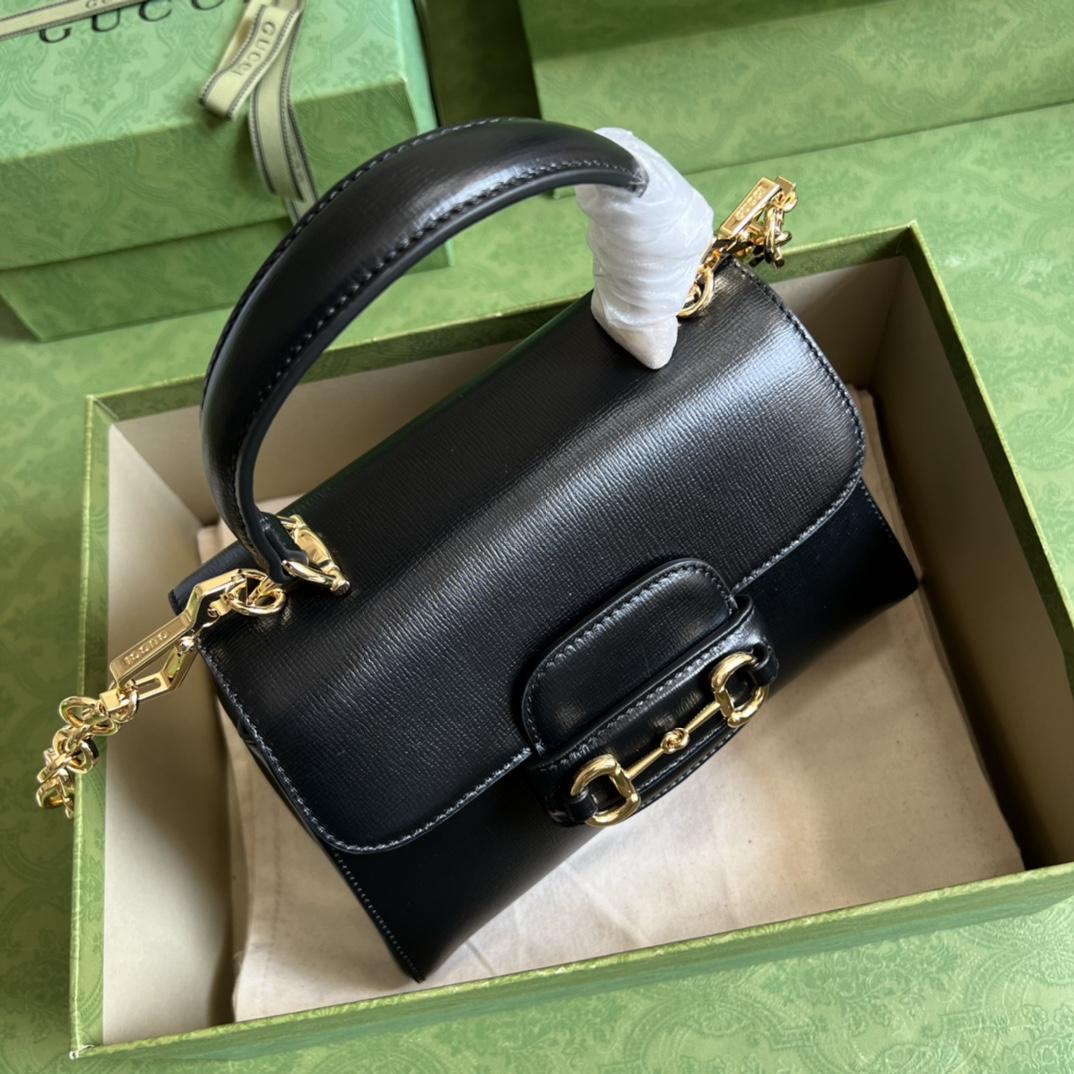 Gucci Horsebit 1955 Mini Bag(22x16x10.5cm) - 