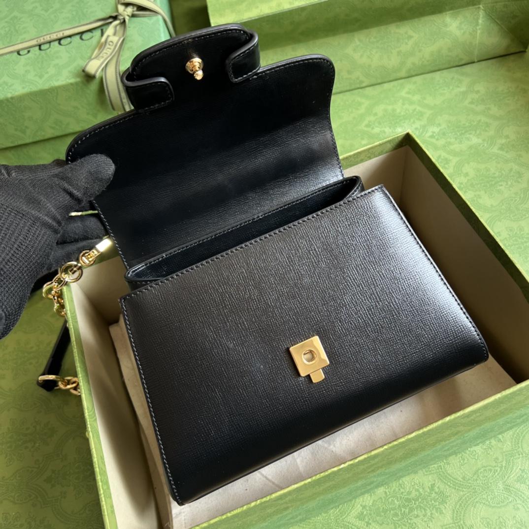 Gucci Horsebit 1955 Mini Bag(22x16x10.5cm) - 