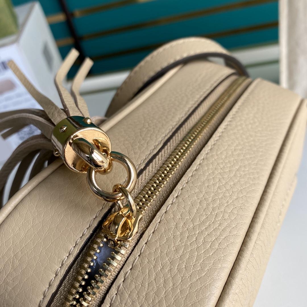 Gucci Soho Small Leather Disco Bag(22-15-7cm) - 