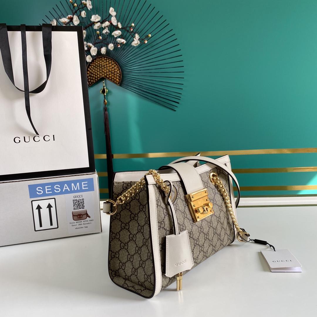 Gucci Padlock Small GG Shoulder Bag(26-18-10cm) - 