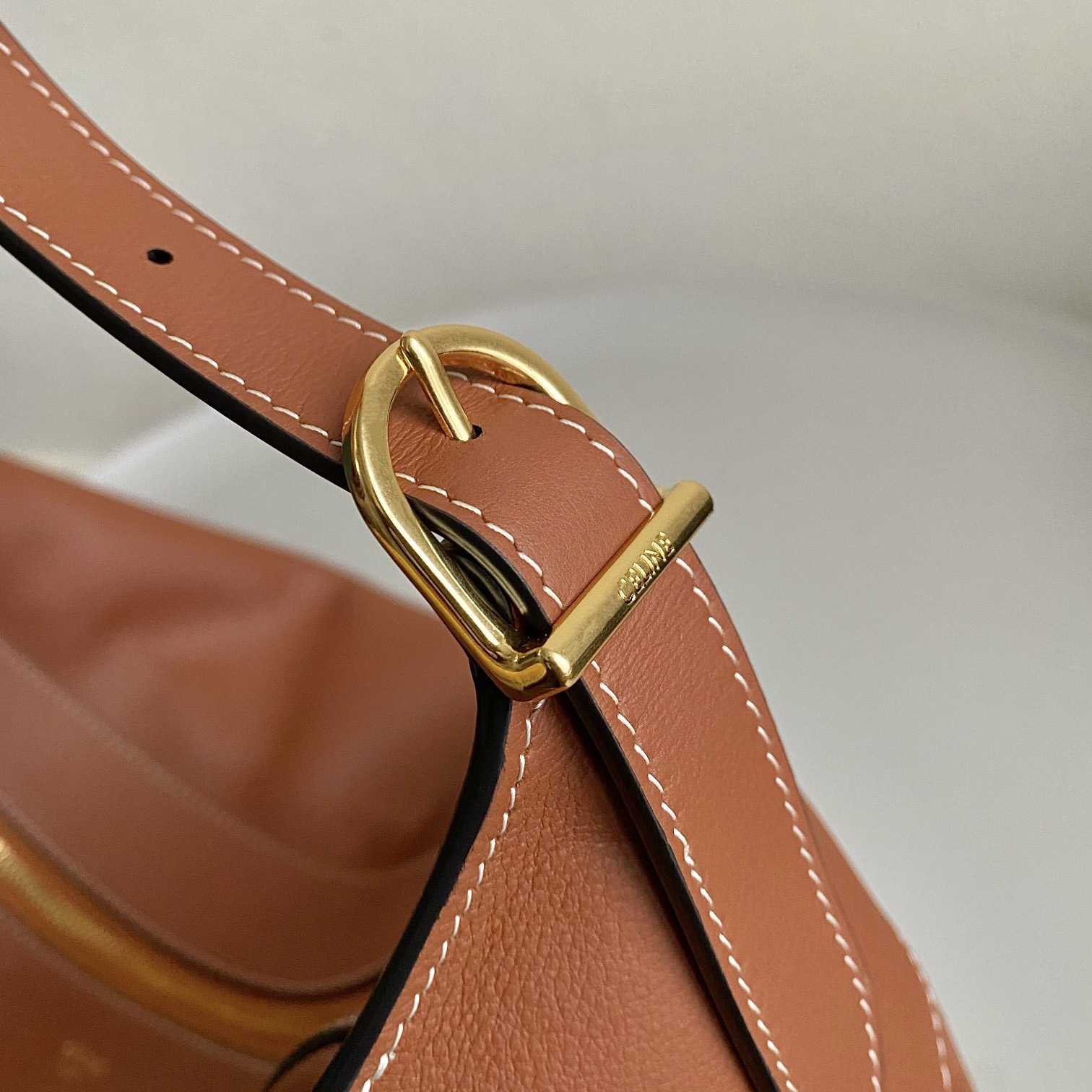 Celine Large Romy In Supple Calfskin Tan - 