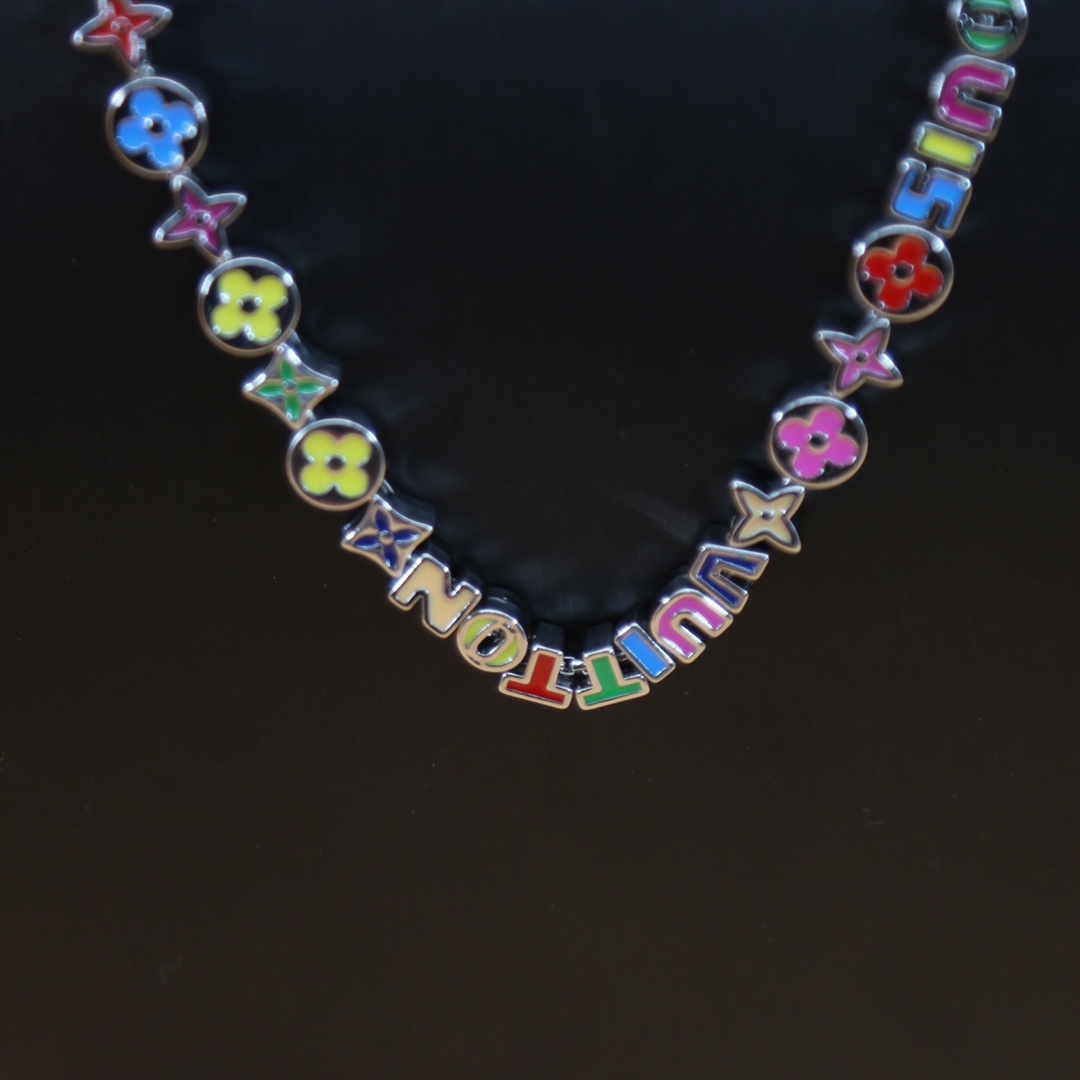 Louis Vuitton Monogram Party Necklace   MP3281 - DesignerGu