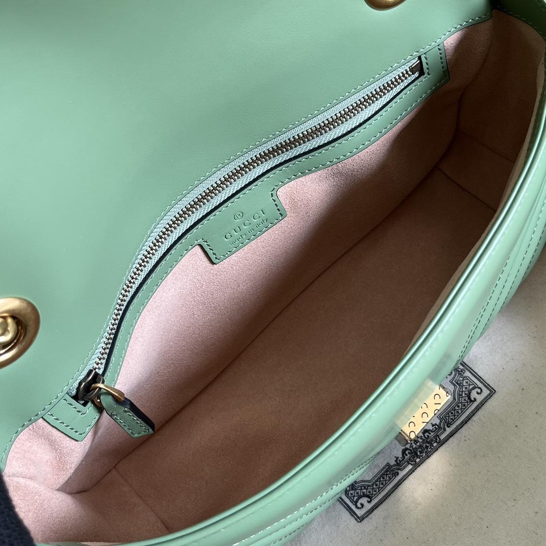 Gucci GG Marmont Small Shoulder Bag(26*15*7cm)   - DesignerGu