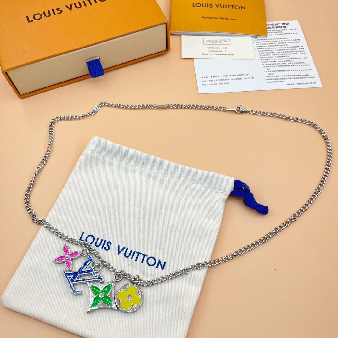 Louis Vuitton LV Instinct Necklace     M01125 - 