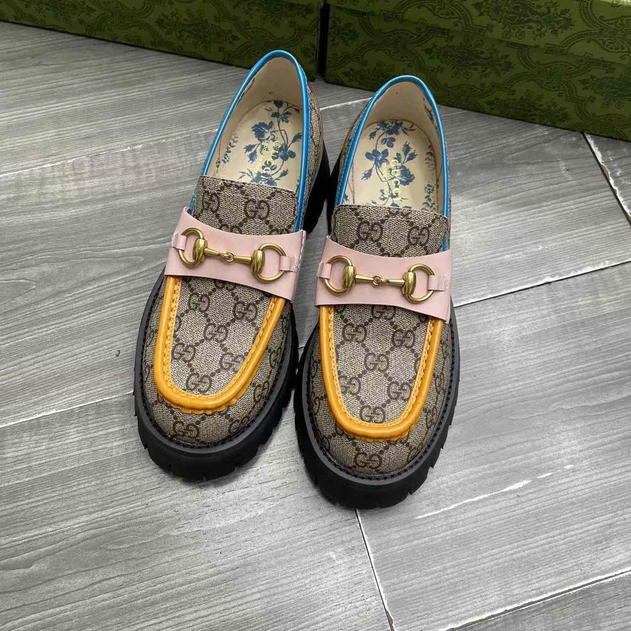 Gucci Women's GG Lug Sole Loafer - 