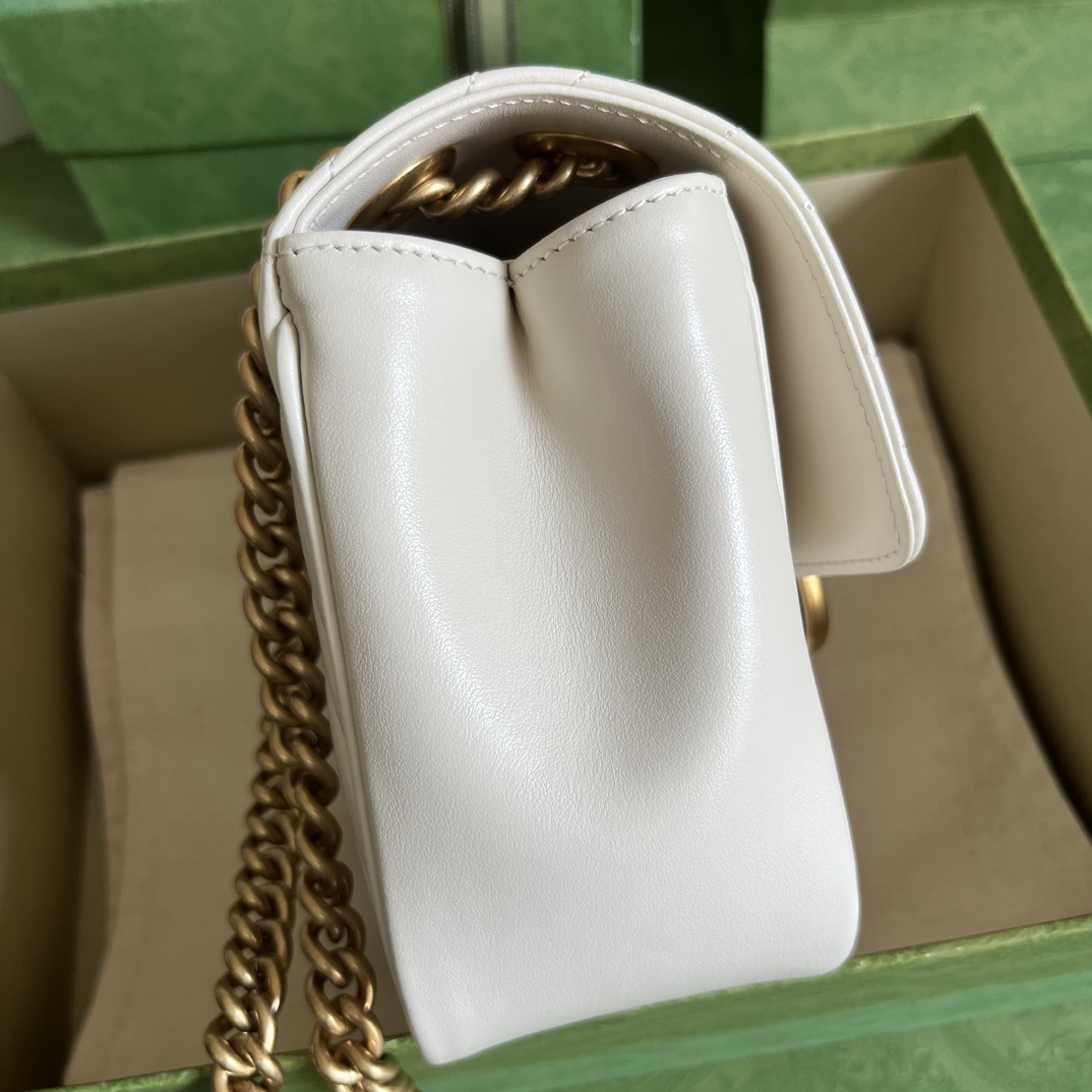 Gucci GG Marmont Mini Shoulder Bag(18-13.5-8cm) - DesignerGu