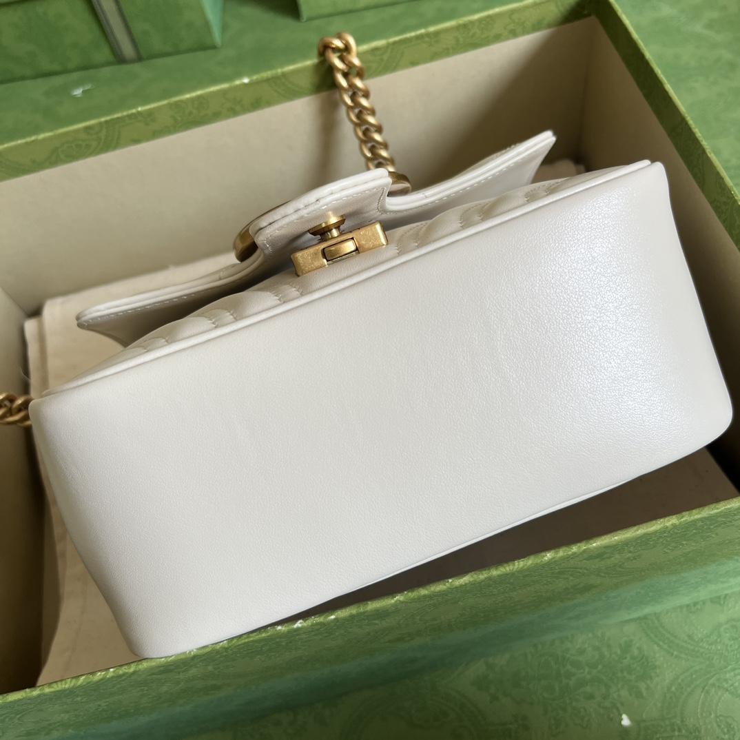 Gucci GG Marmont Mini Shoulder Bag(18-13.5-8cm) - 