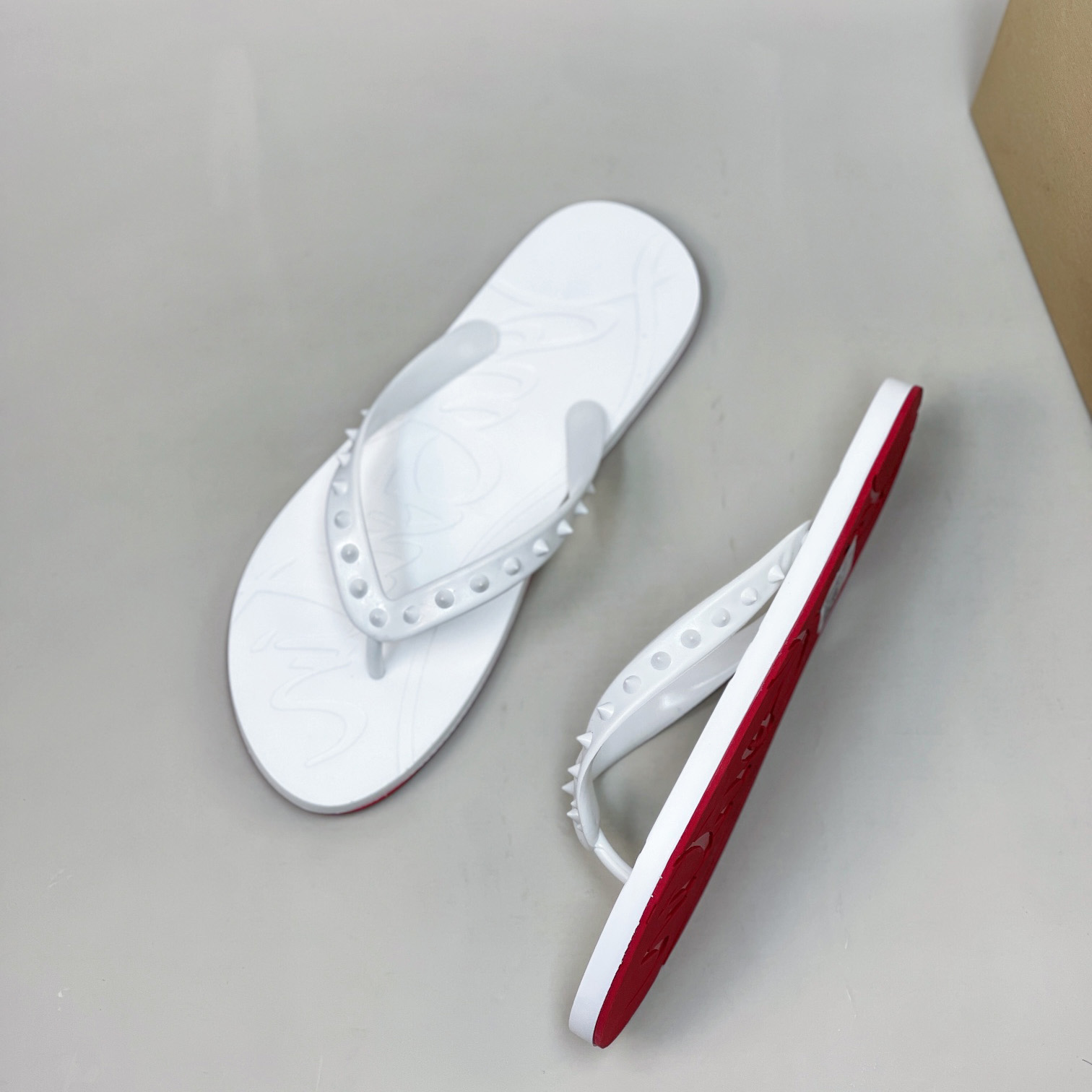 Christian Louboutin Loubi Flip Man Flip-flops - Rubber - 