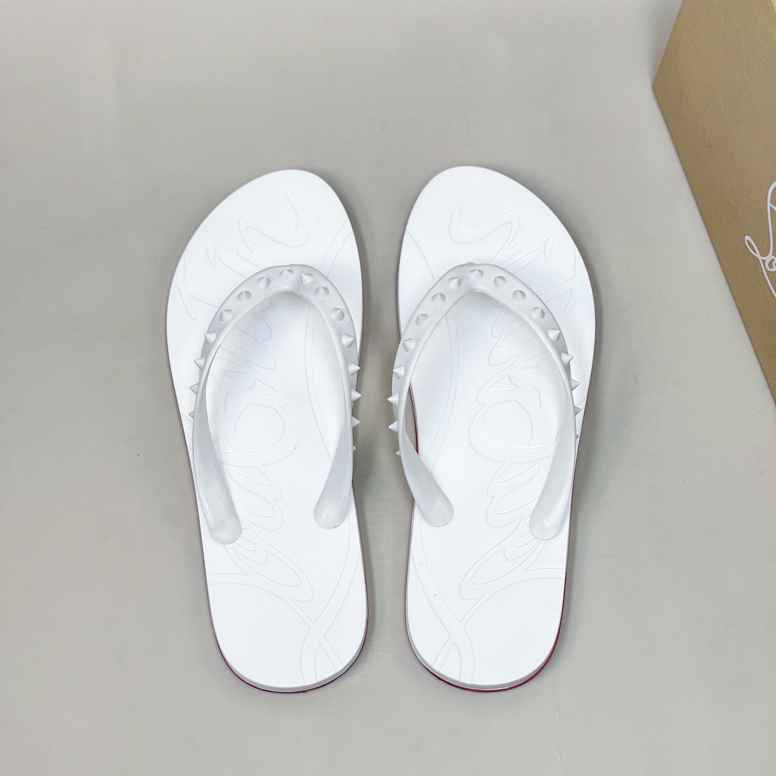 Christian Louboutin Loubi Flip Man Flip-flops - Rubber - 