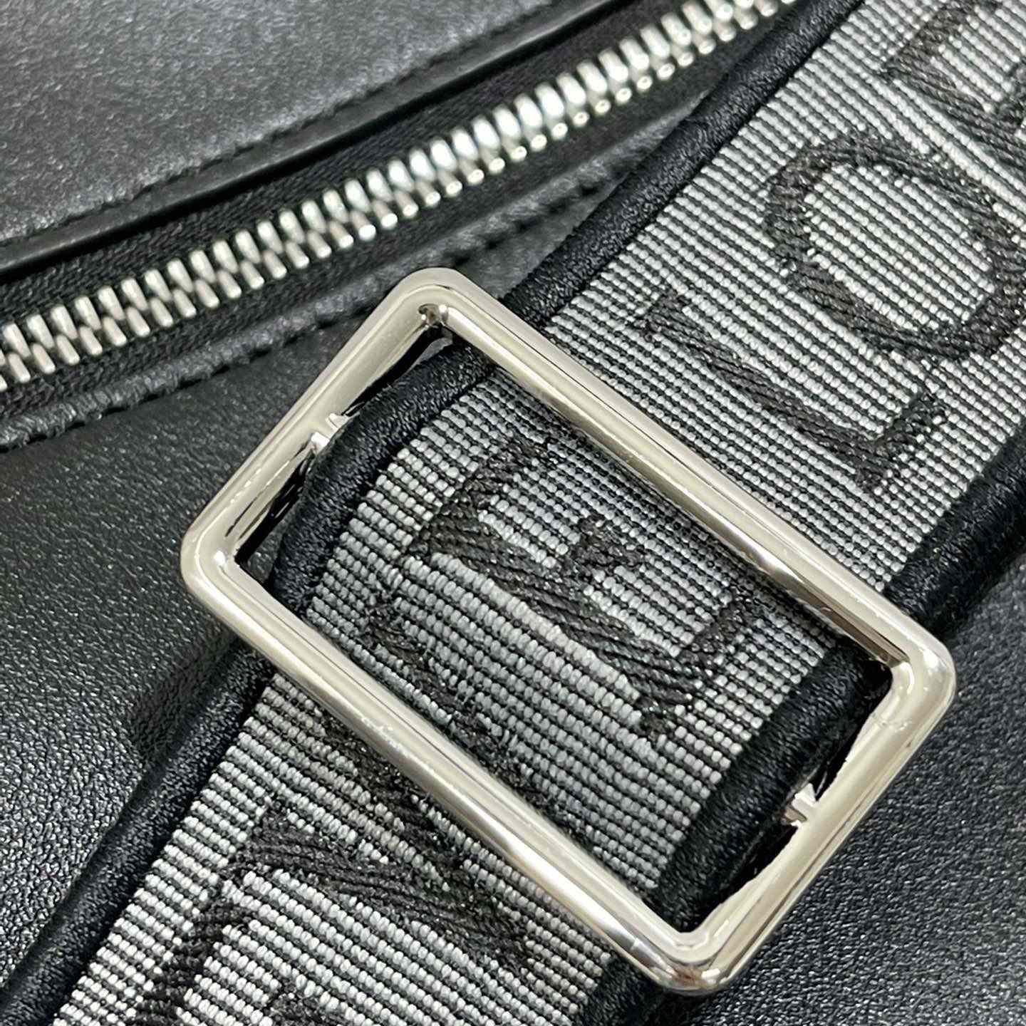 Loewe Cubi Crossbody Bag In Supple Smooth Calfskin And Jacquard - 
