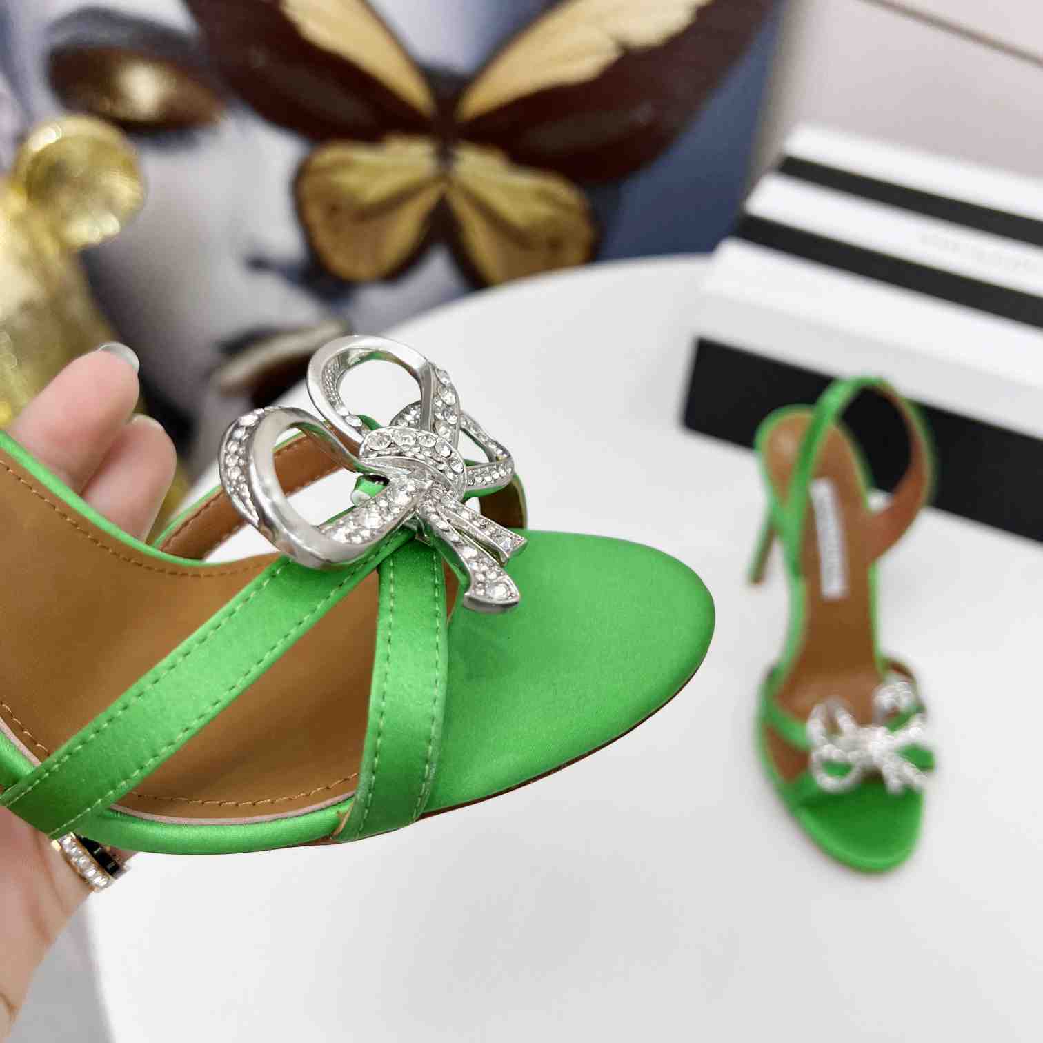 Aquazzura Babe Sandal 105 - DesignerGu