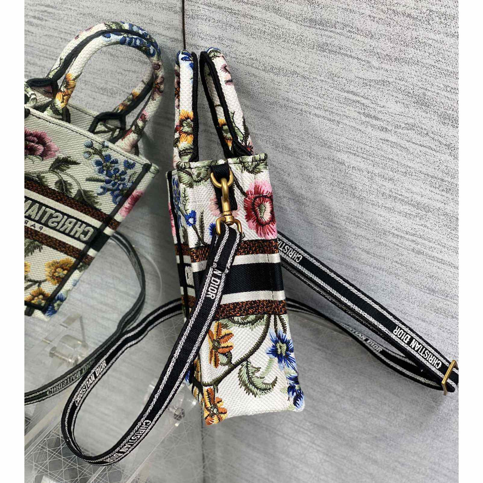 Dior Mini Dior Book Tote Phone Bag - 