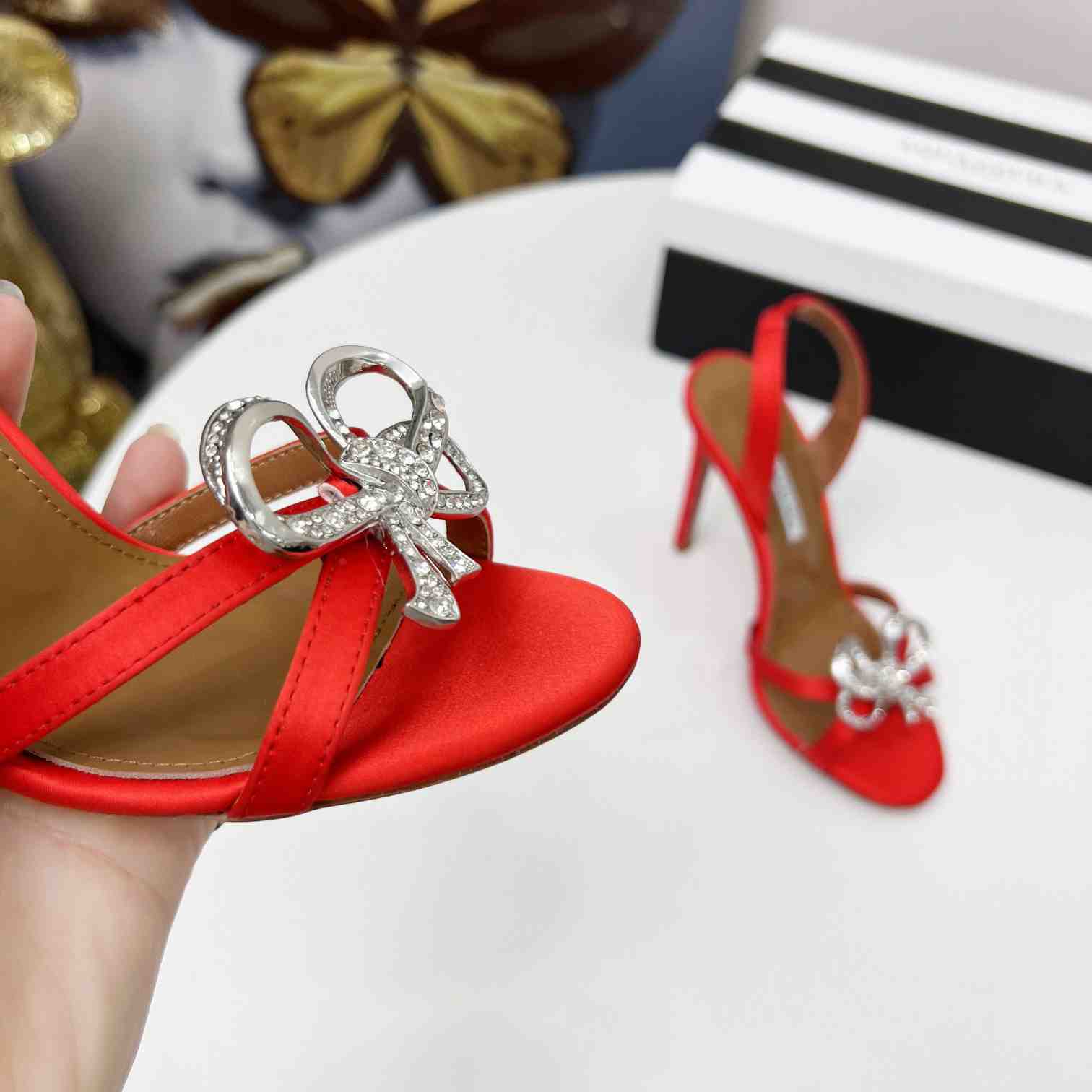 Aquazzura Babe Sandal 105 - 