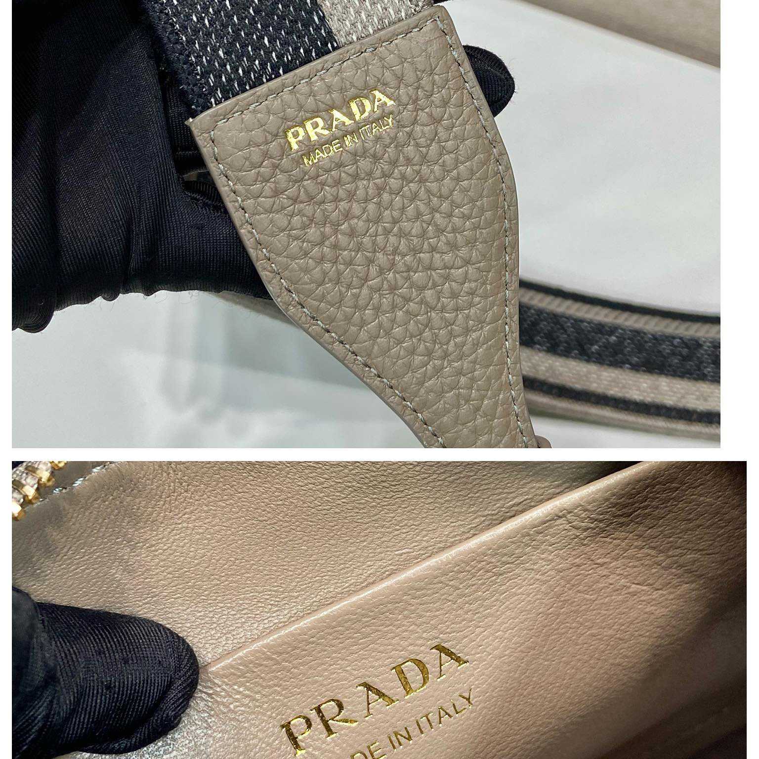 Prada Leather Shoulder Bag - DesignerGu