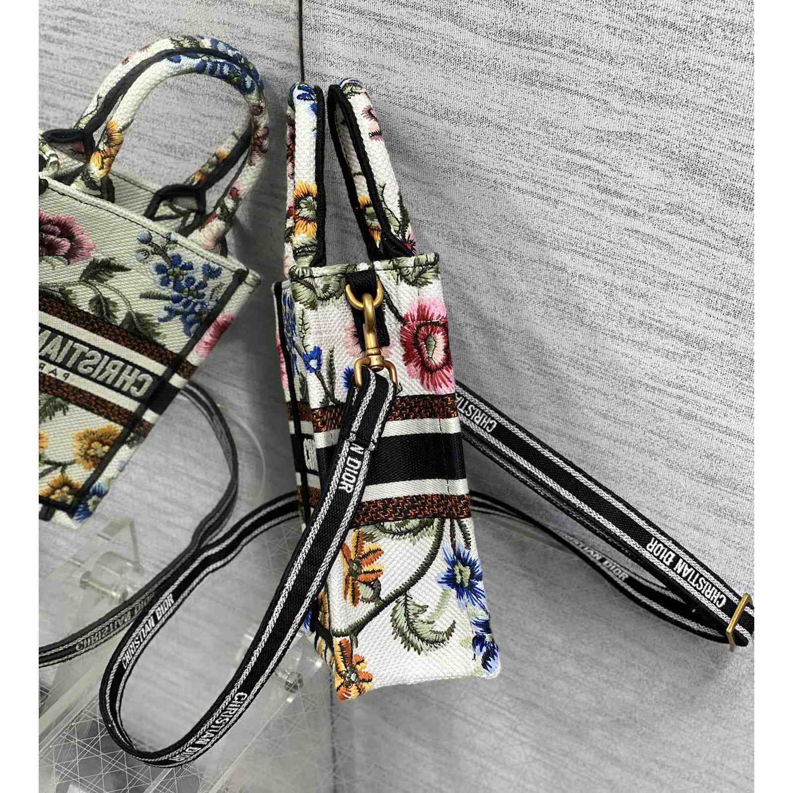 Dior Mini Dior Book Tote Phone Bag - 