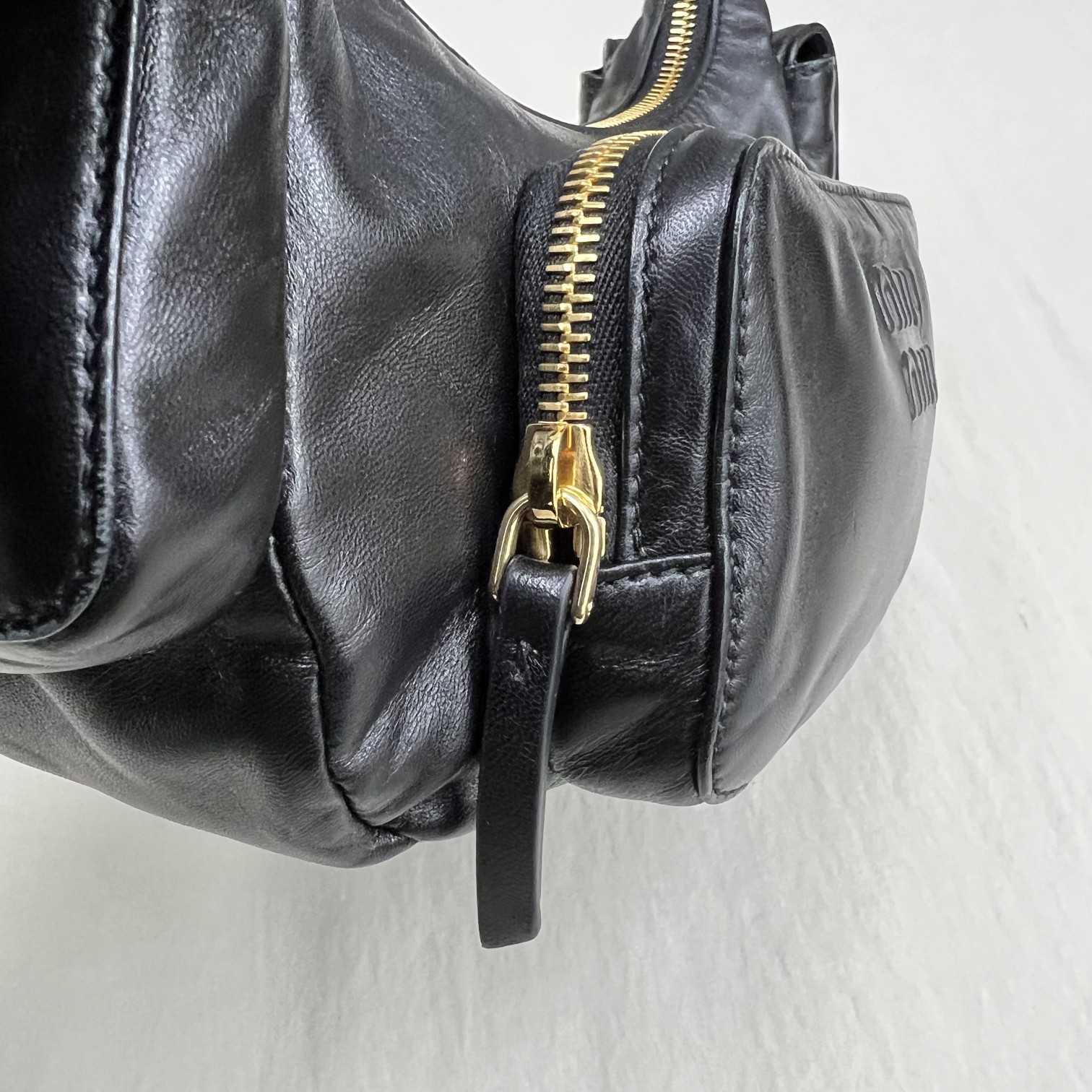 Miu Miu Nappa Leather Pocket Bag - 