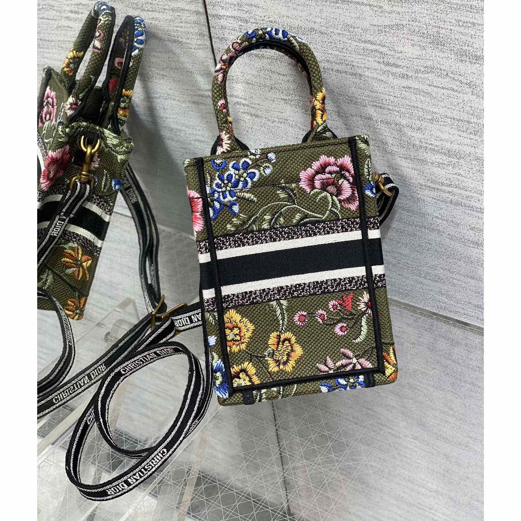 Dior Mini Dior Book Tote Phone Bag - 