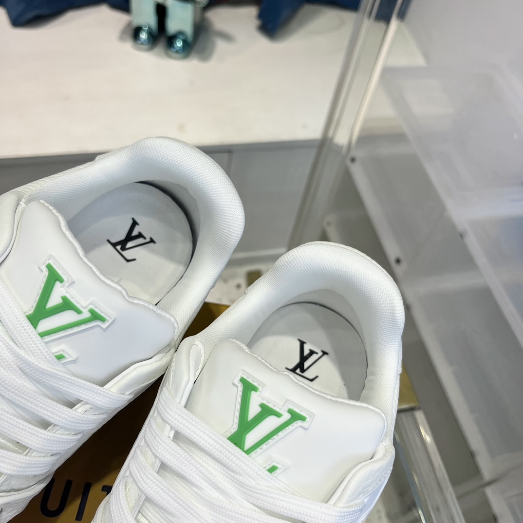 Louis Vuitton LV x YK LV Trainer Sneaker  (upon uk size)      1ABD3I - 