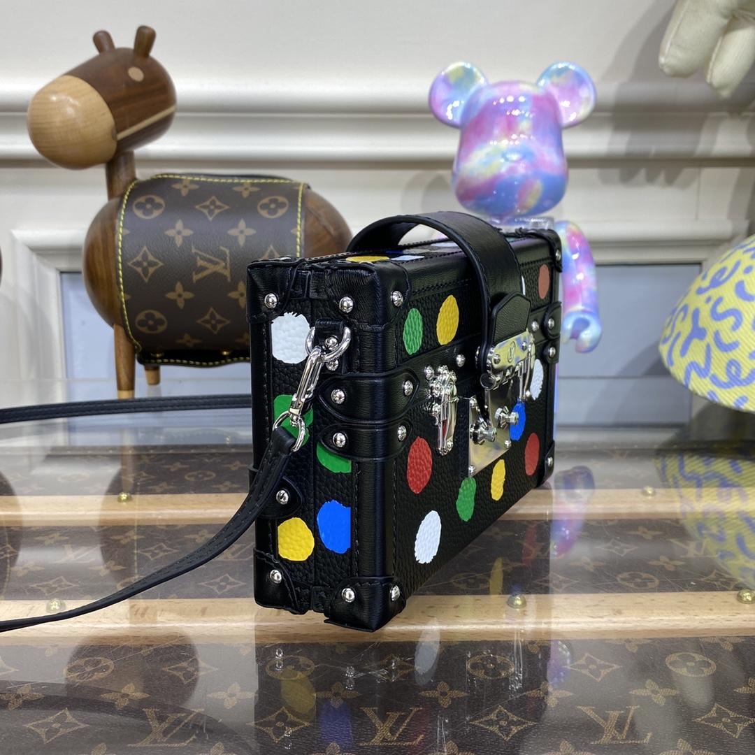 Louis Vuitton LV x YK Petite Malle (19.5*5*12.5CM)   M21621 - DesignerGu