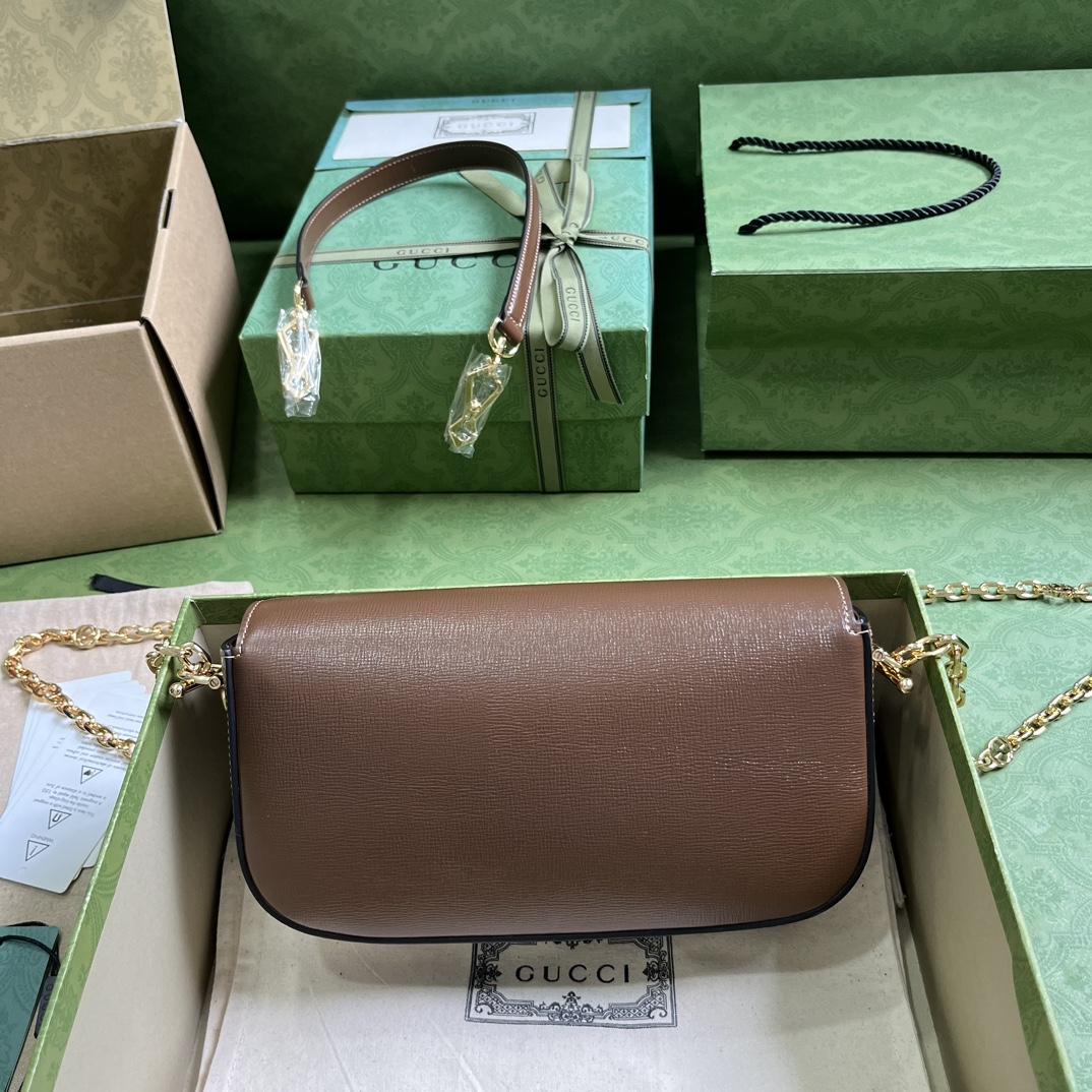 Gucci Horsebit 1955 Small Shoulder Bag(24-13-5cm)   - 