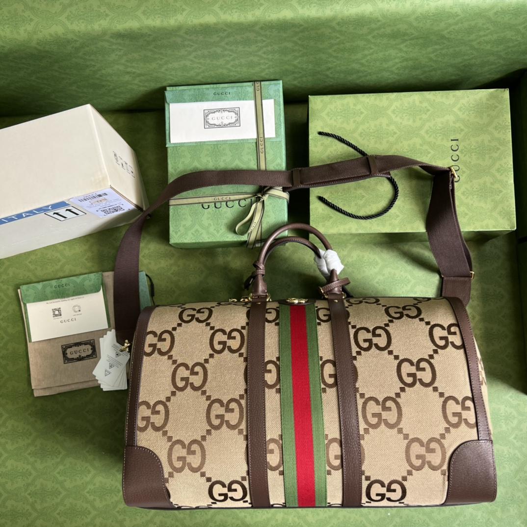 Gucci Jumbo GG Large Duffle Bag(52*30*29cm) - 