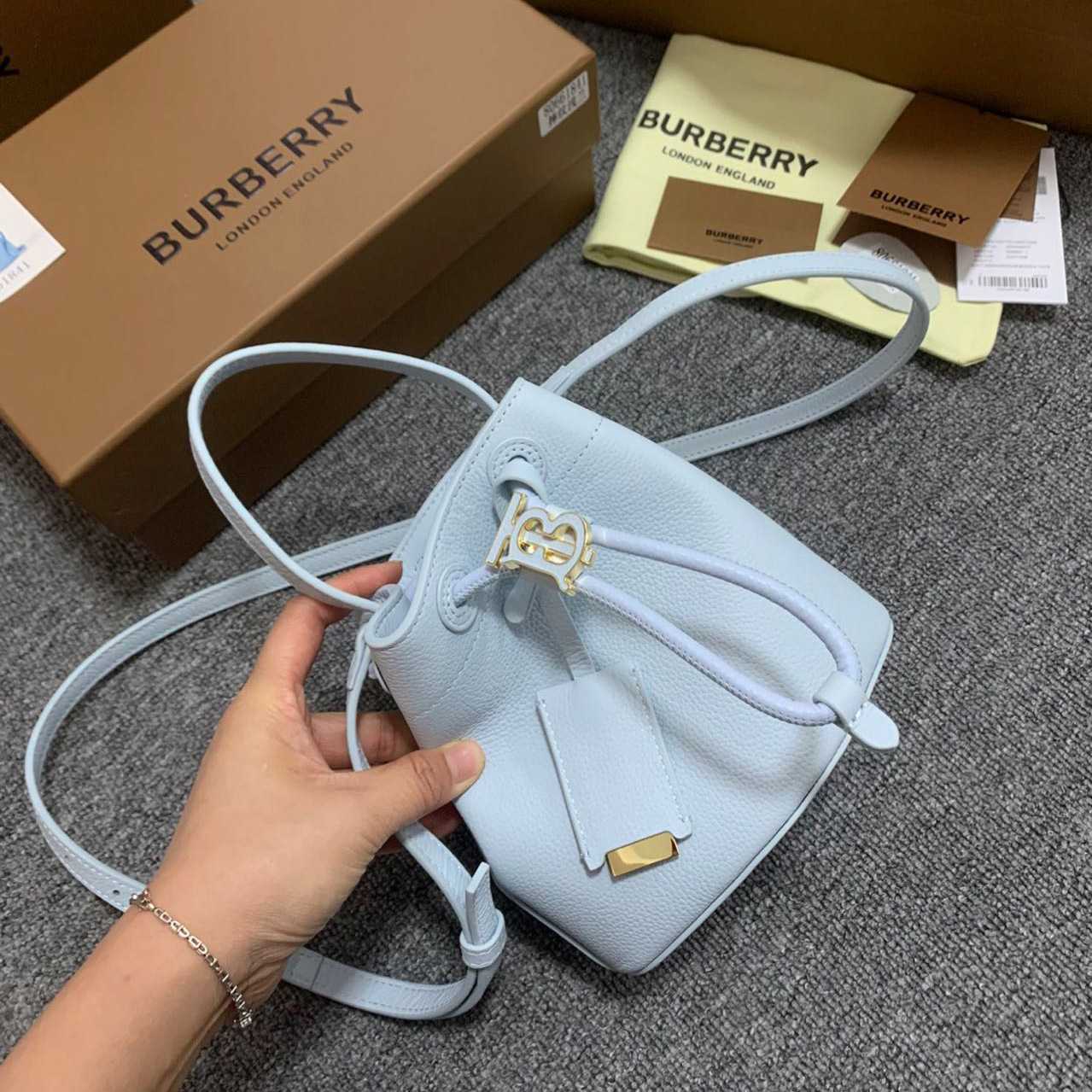 Burberry Mini TB Bucket Bag  - 