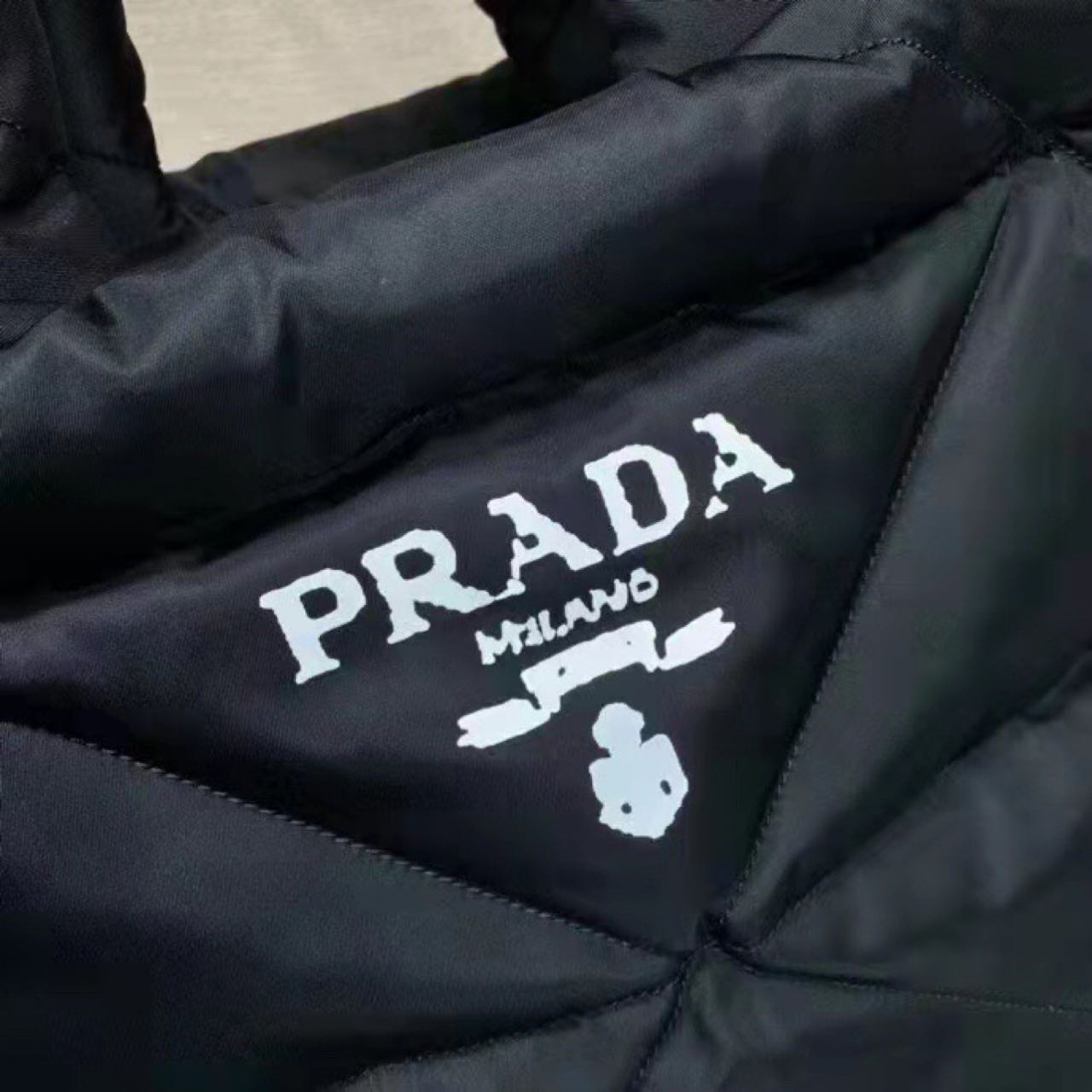 Prada Padded Re-Nylon Tote Bag - 