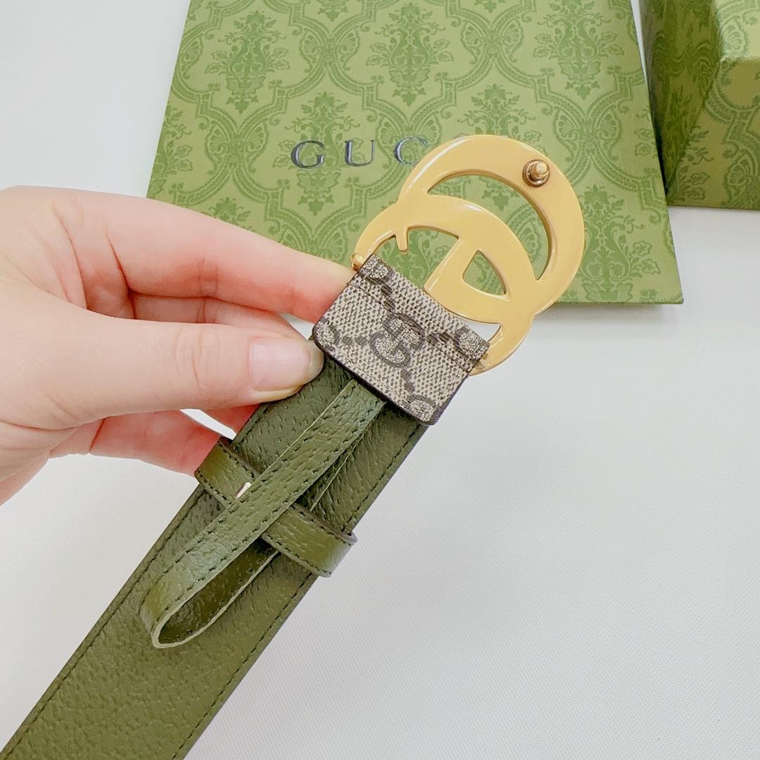 Gucci GG Marmont Reversible Belt - 