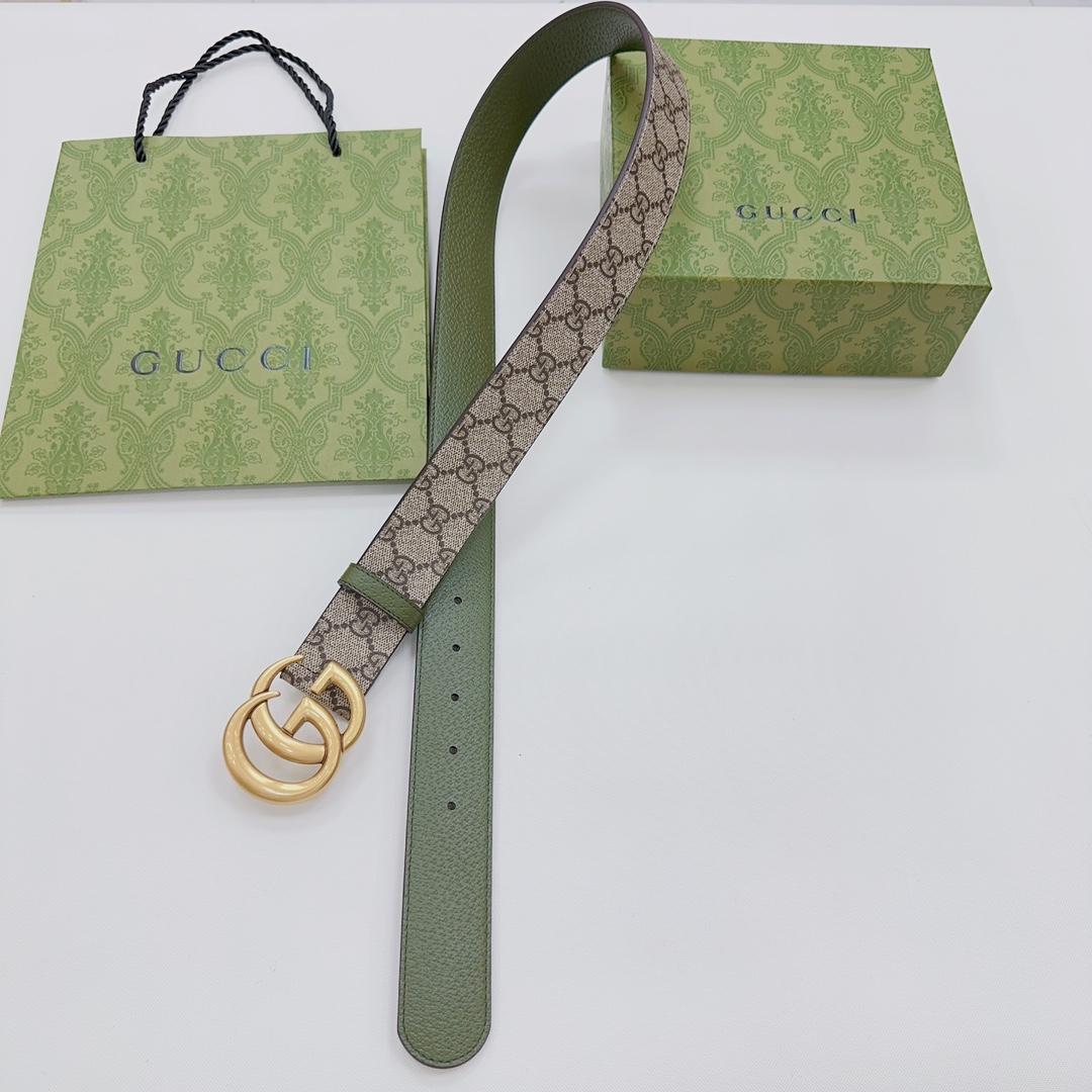 Gucci GG Marmont Reversible Belt - 