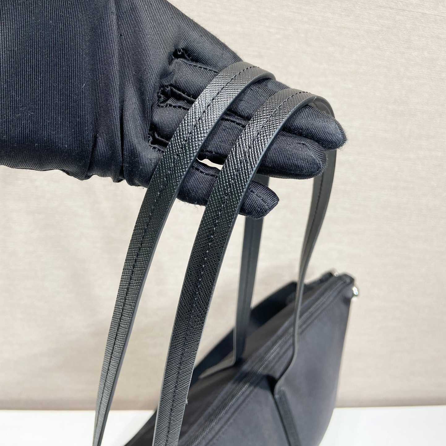 Prada Re-Nylon And Saffiano Leather Tote Bag - 