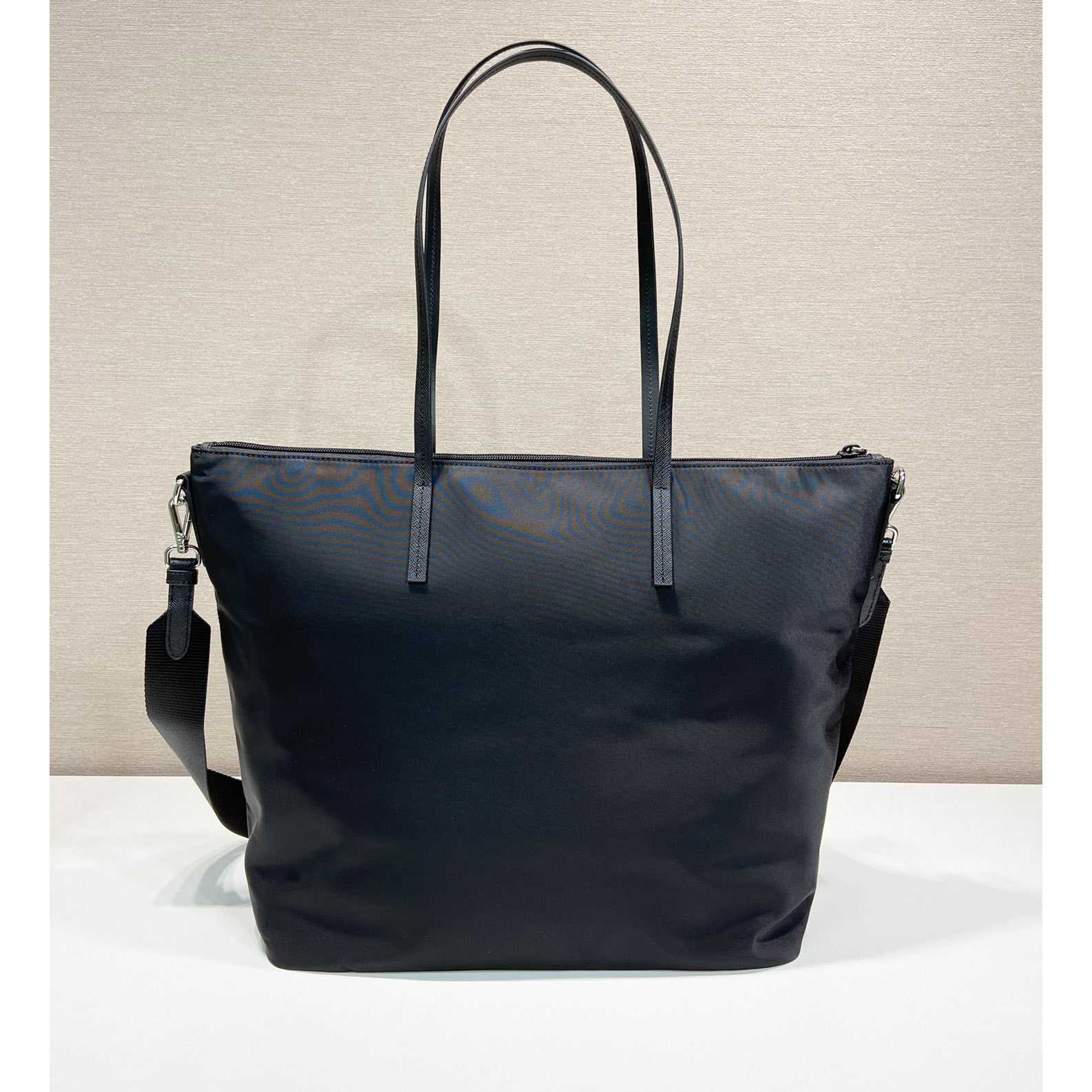 Prada Re-Nylon And Saffiano Leather Tote Bag - 