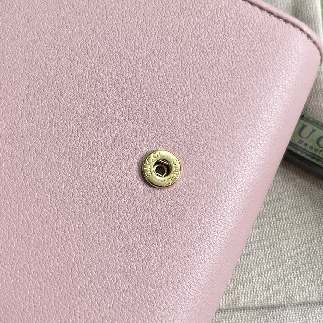 Gucci Blondie Medium Chain Wallet(12.5-11-2.5cm) - DesignerGu