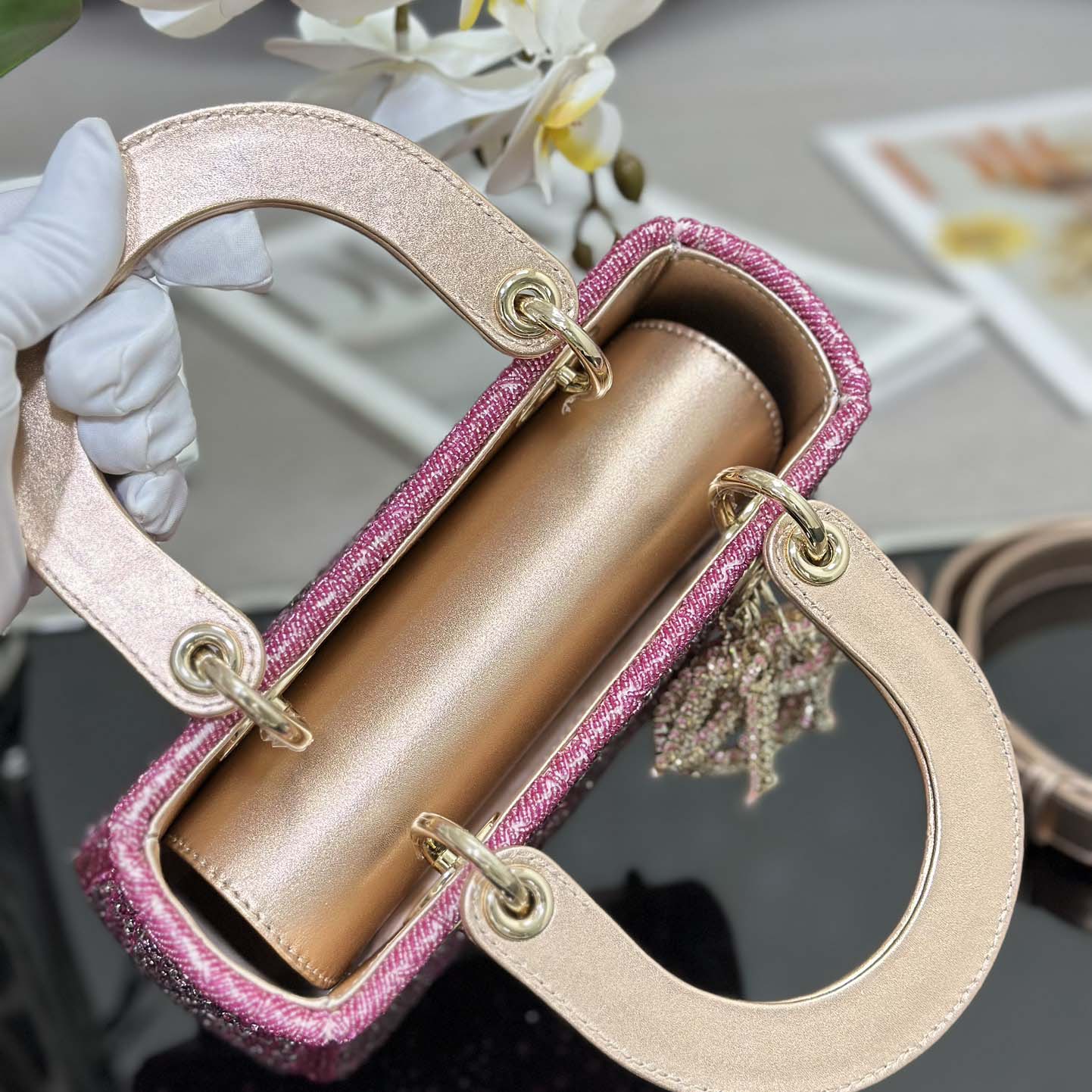 Dior Mini Lady Dior Bag - DesignerGu