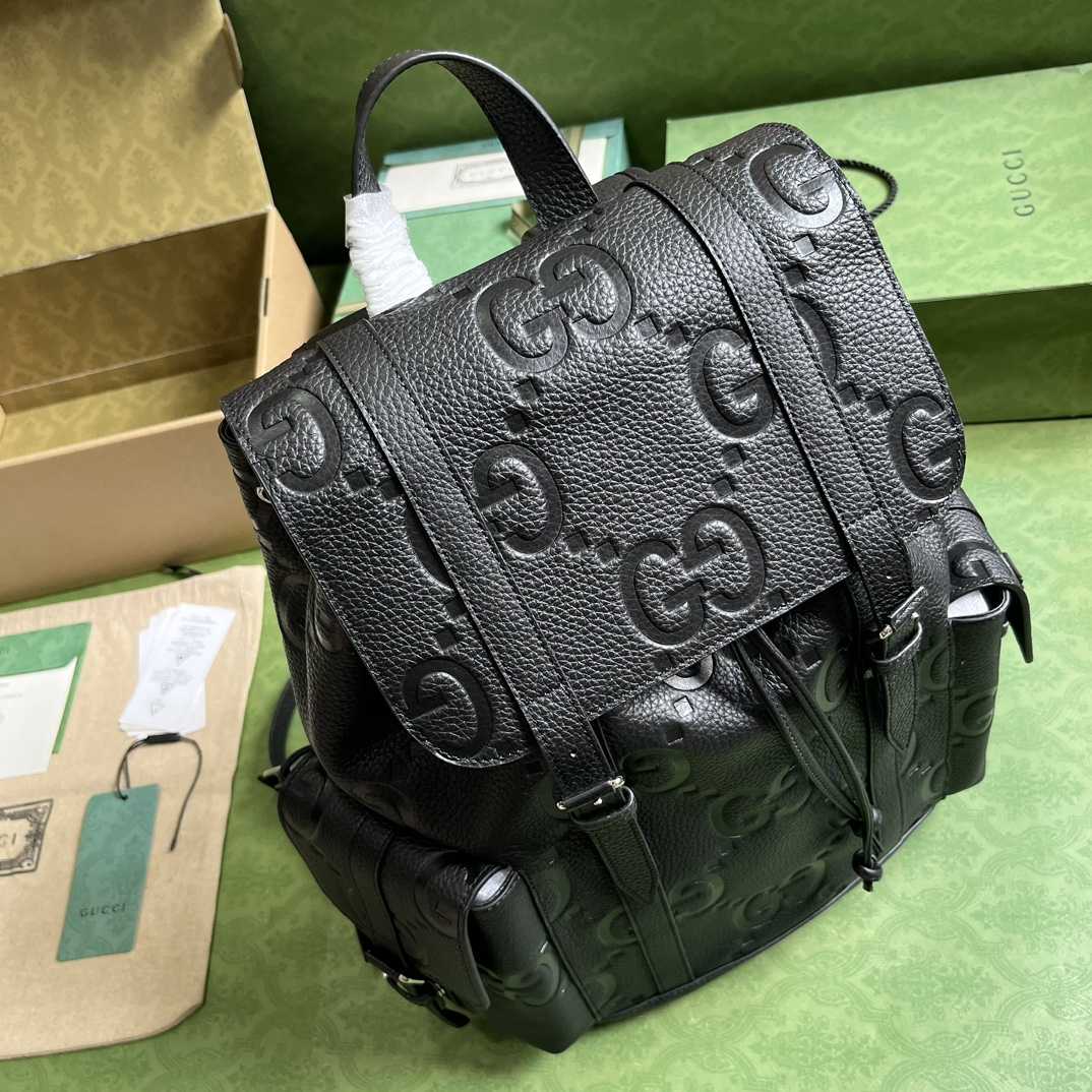Gucci Jumbo GG Backpack(34-41-12cm) - 