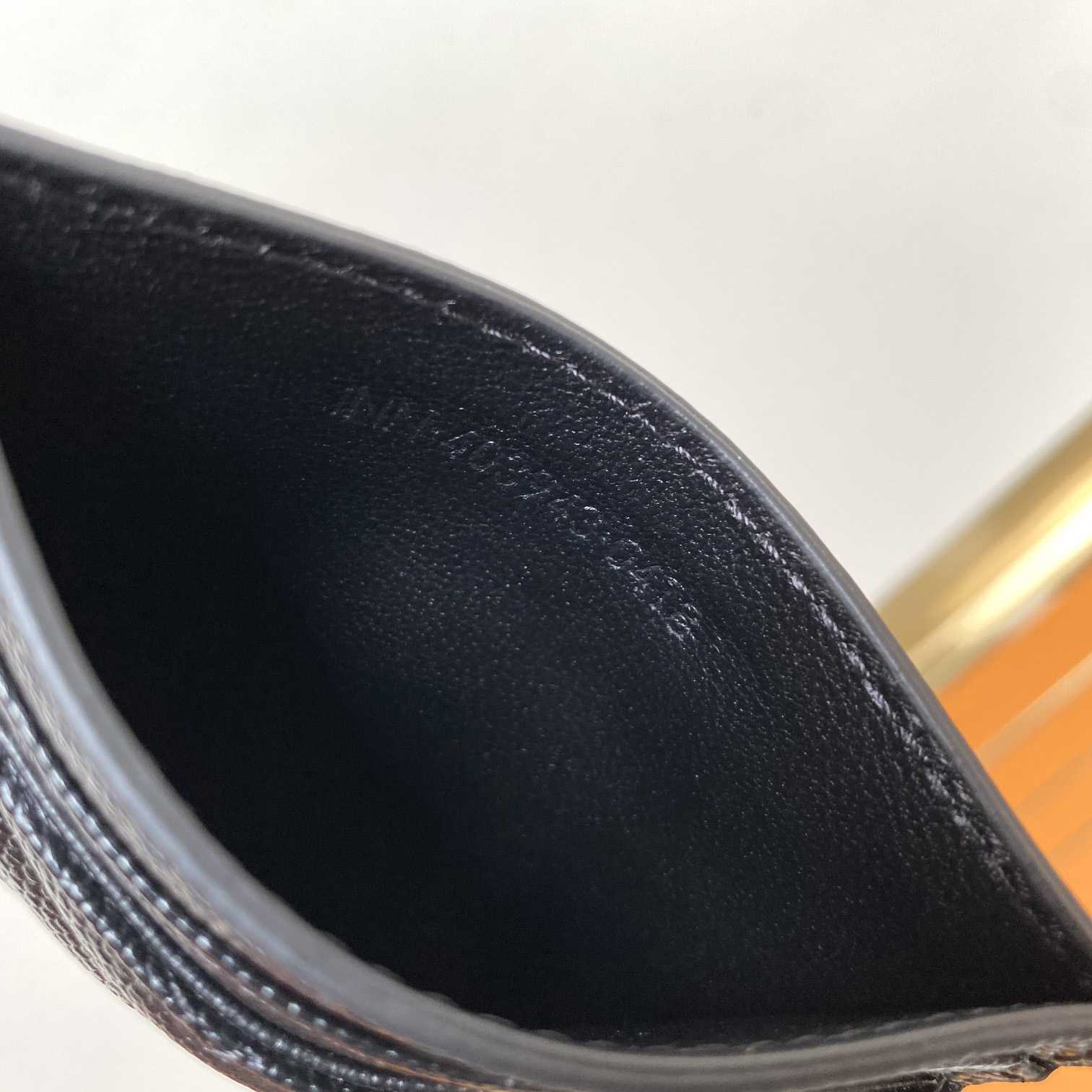Saint Laurent Leather Card Wallet (10x7.5x0.5 cm) - DesignerGu