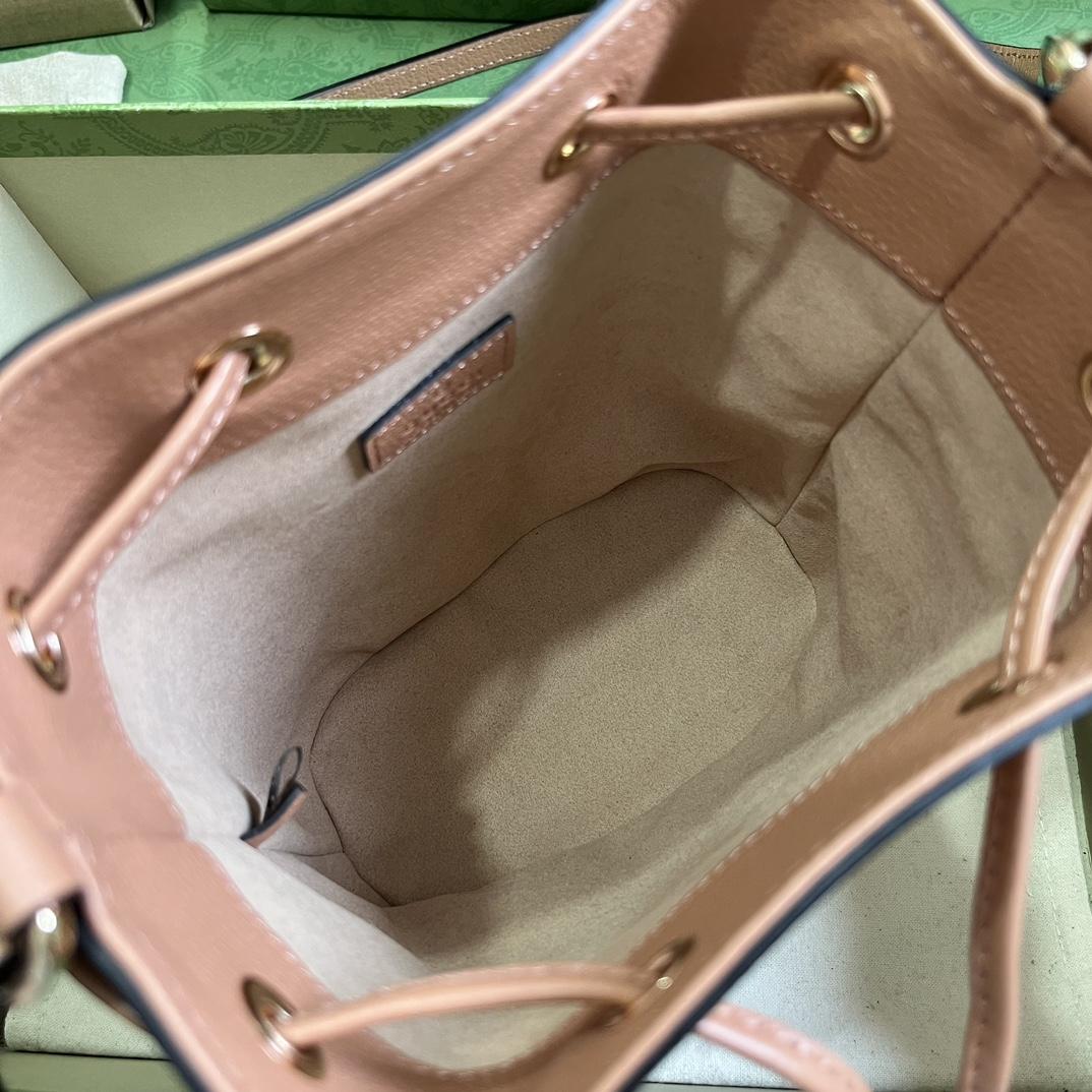 Gucci Ophidia Mini Bucket Bag  (15.5x 19x 9cm) - DesignerGu
