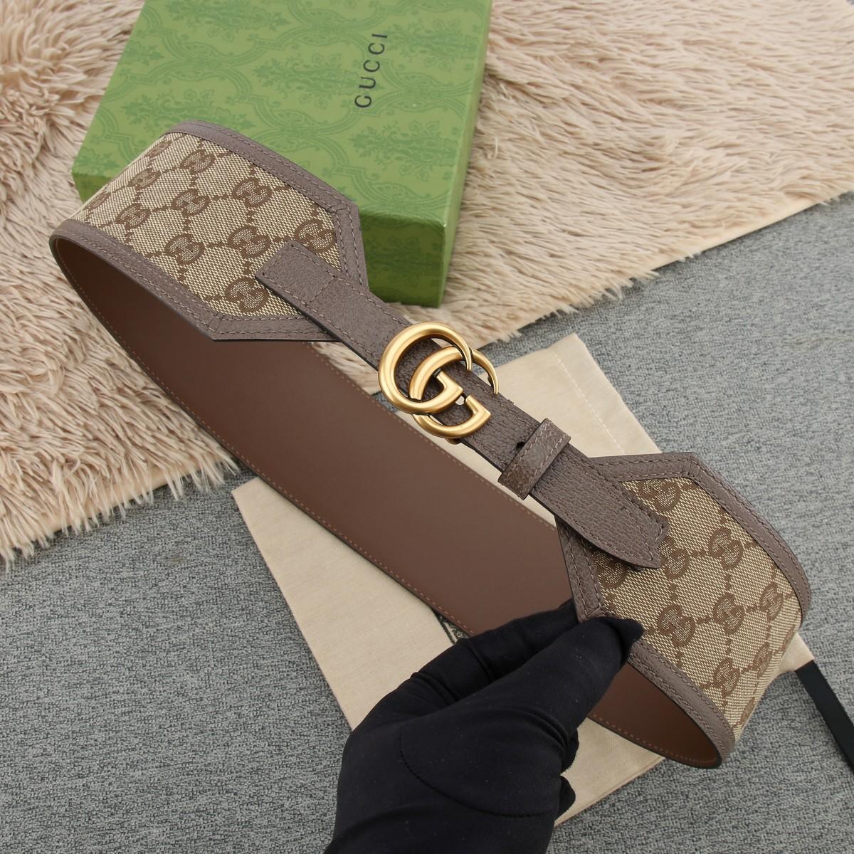 Gucci GG Marmont Wide Belt - 