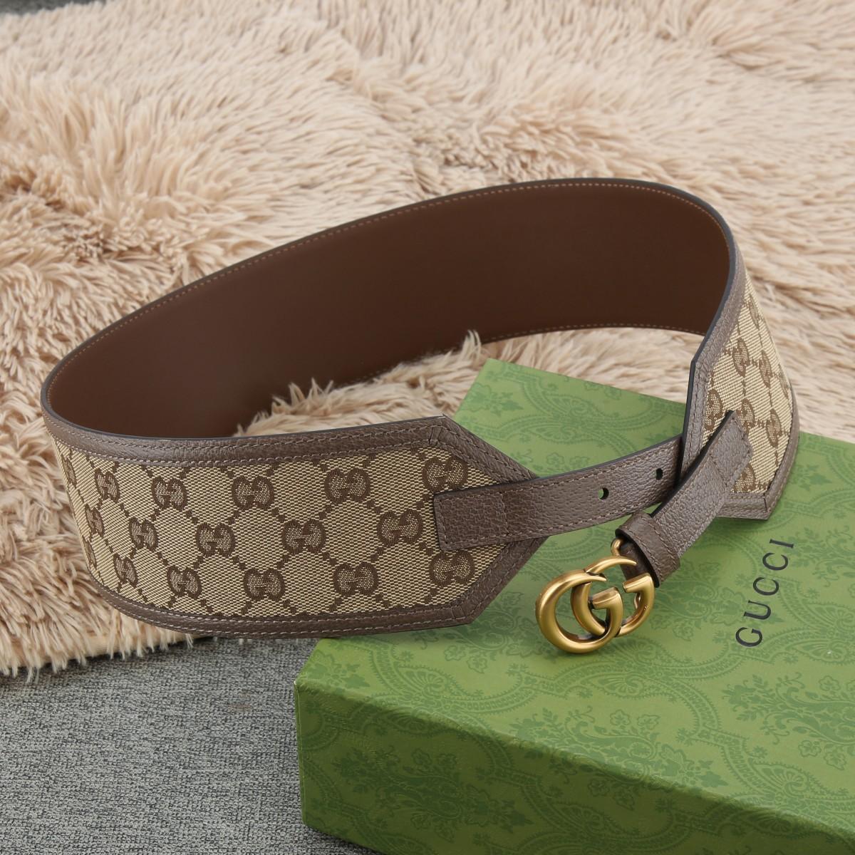 Gucci GG Marmont Wide Belt - 