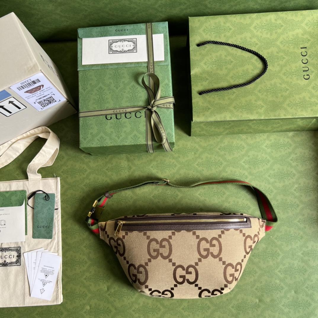 Gucci Jumbo GG Belt Bag(39x 17x 4cm) - 