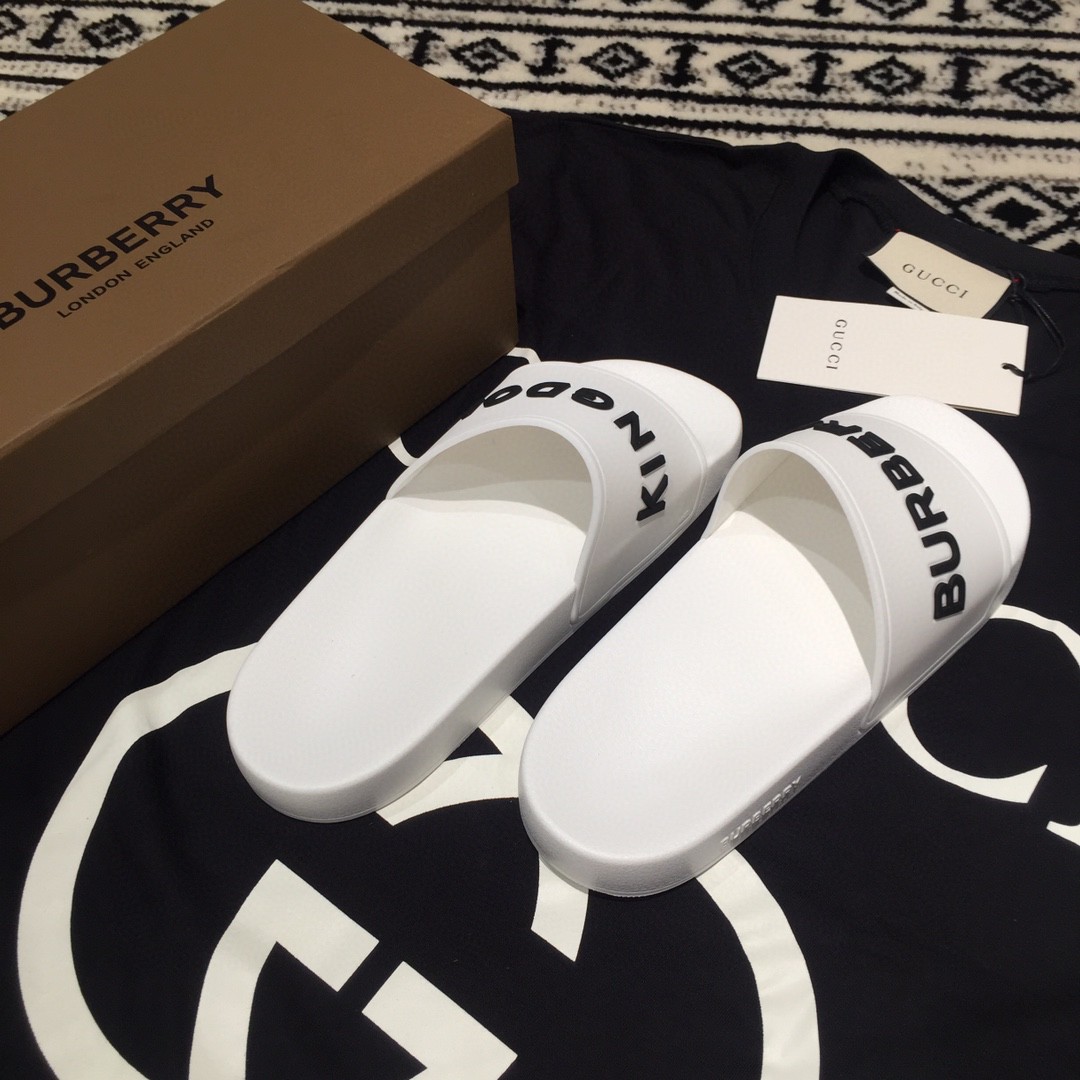 Burberry Women's Kingdom Slide Sandals - 