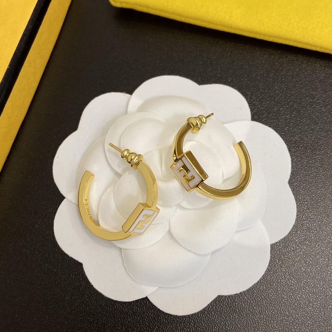 Fendi by Marc Jacobs Forever Fendi Earrings - 